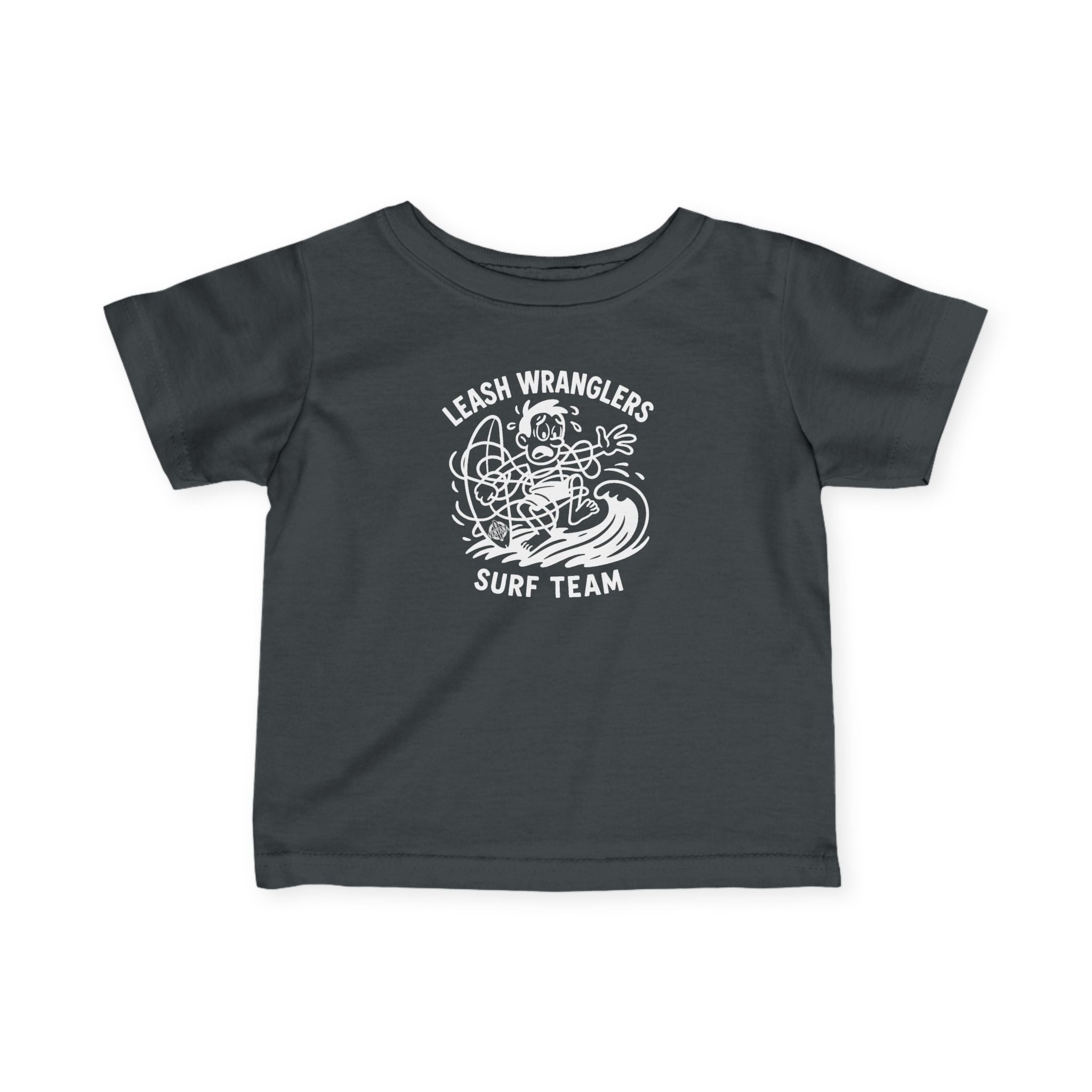 Leash Wranglers Surf Team - Infant 100% Cotton T-Shirt