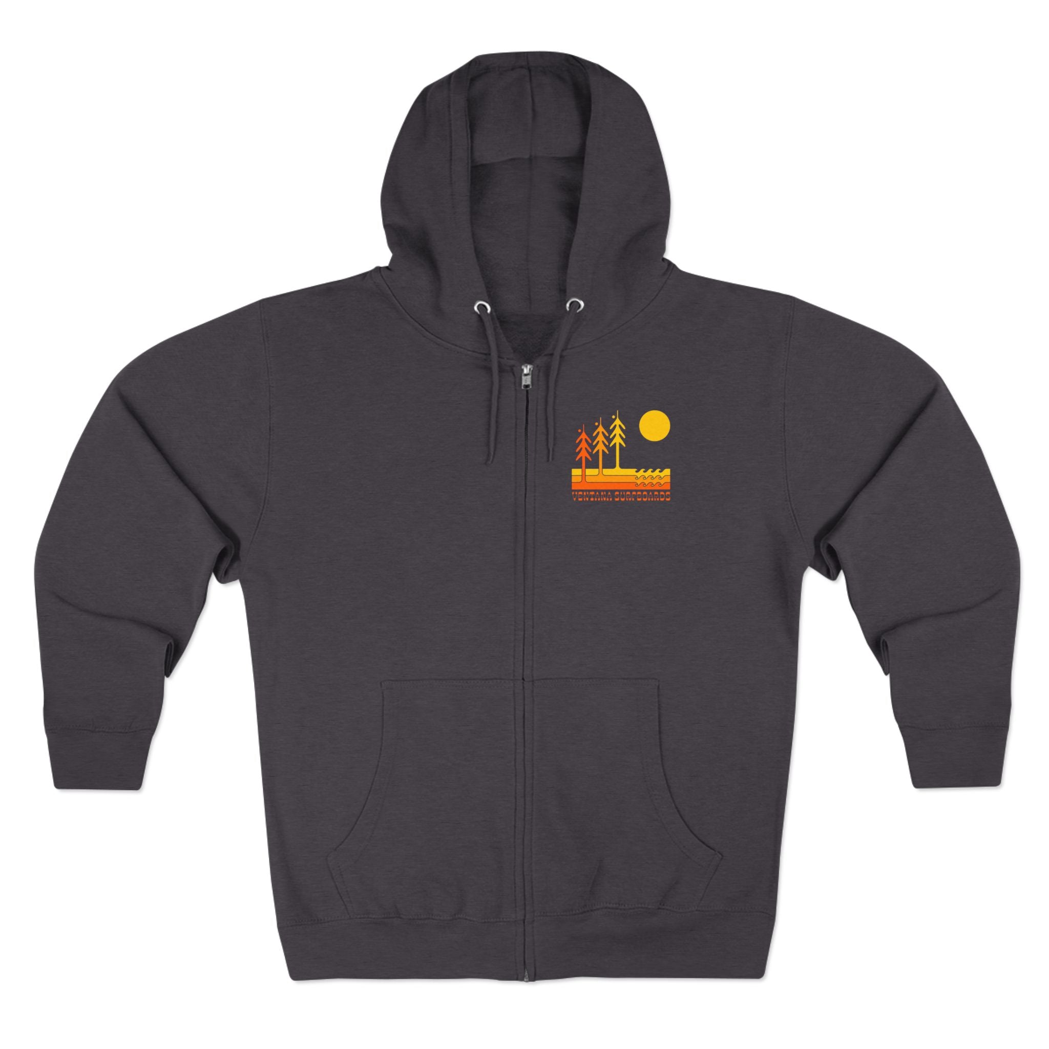 Ventana Circa 78 Unisex - Zip Cotton Blend Fleece Hoodie