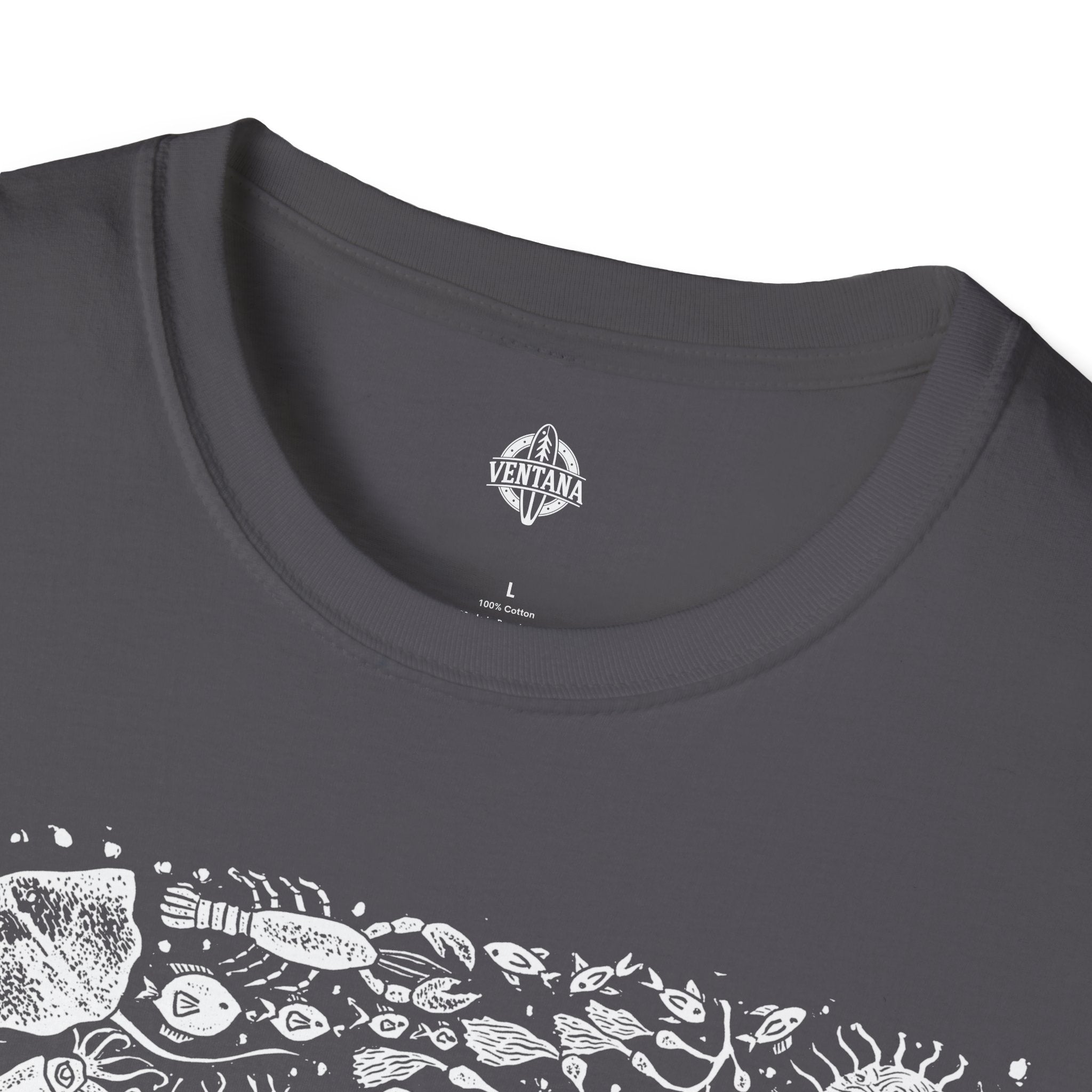 Ventana Marine Life by Lili Arnold Unisex - Soft Style U.S. Cotton T-Shirt