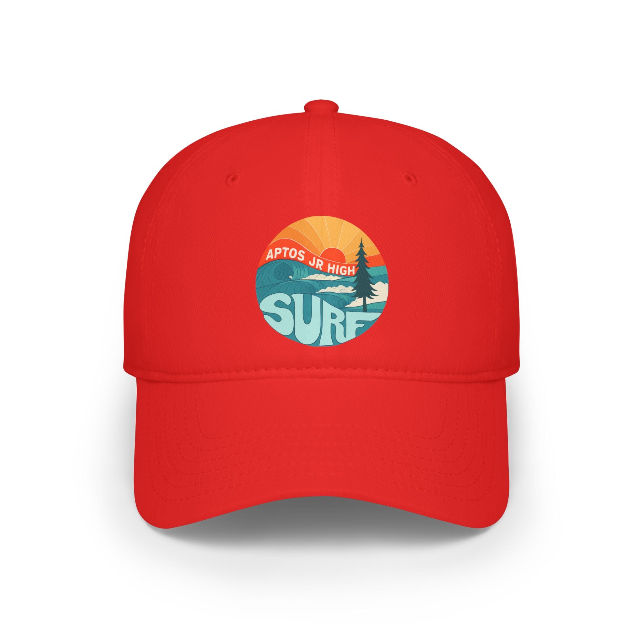 Aptos Junior High Surf Team Sunset - 100% Cotton Baseball Cap