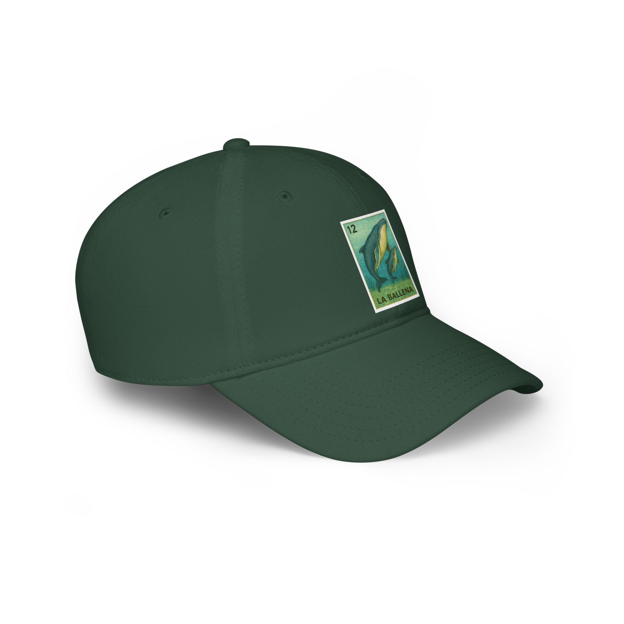 Whale Lotería Unisex - 100% Cotton Baseball Cap (La Ballena)