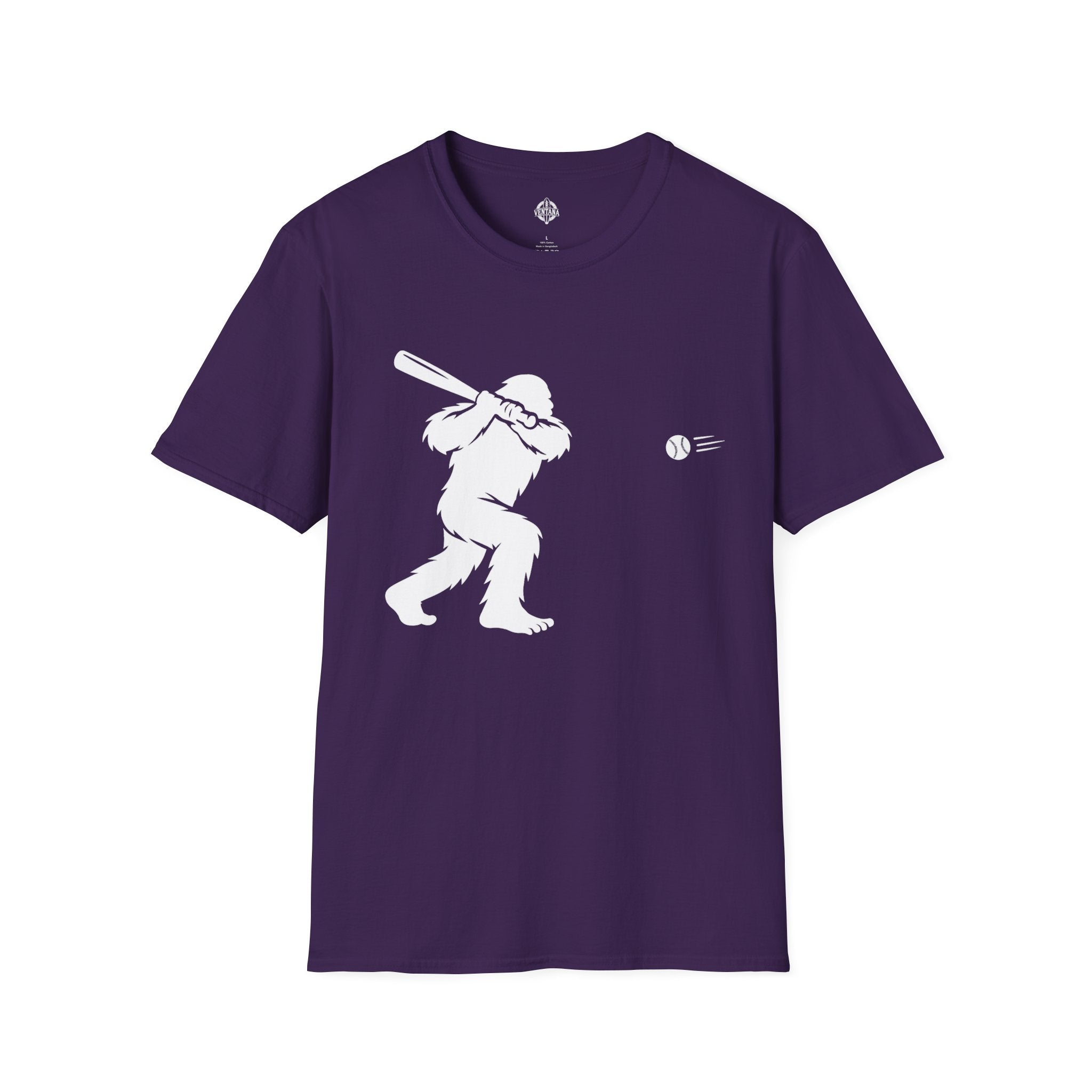 Ventana Sluggersquatch Unisex - U.S. Cotton T-Shirt