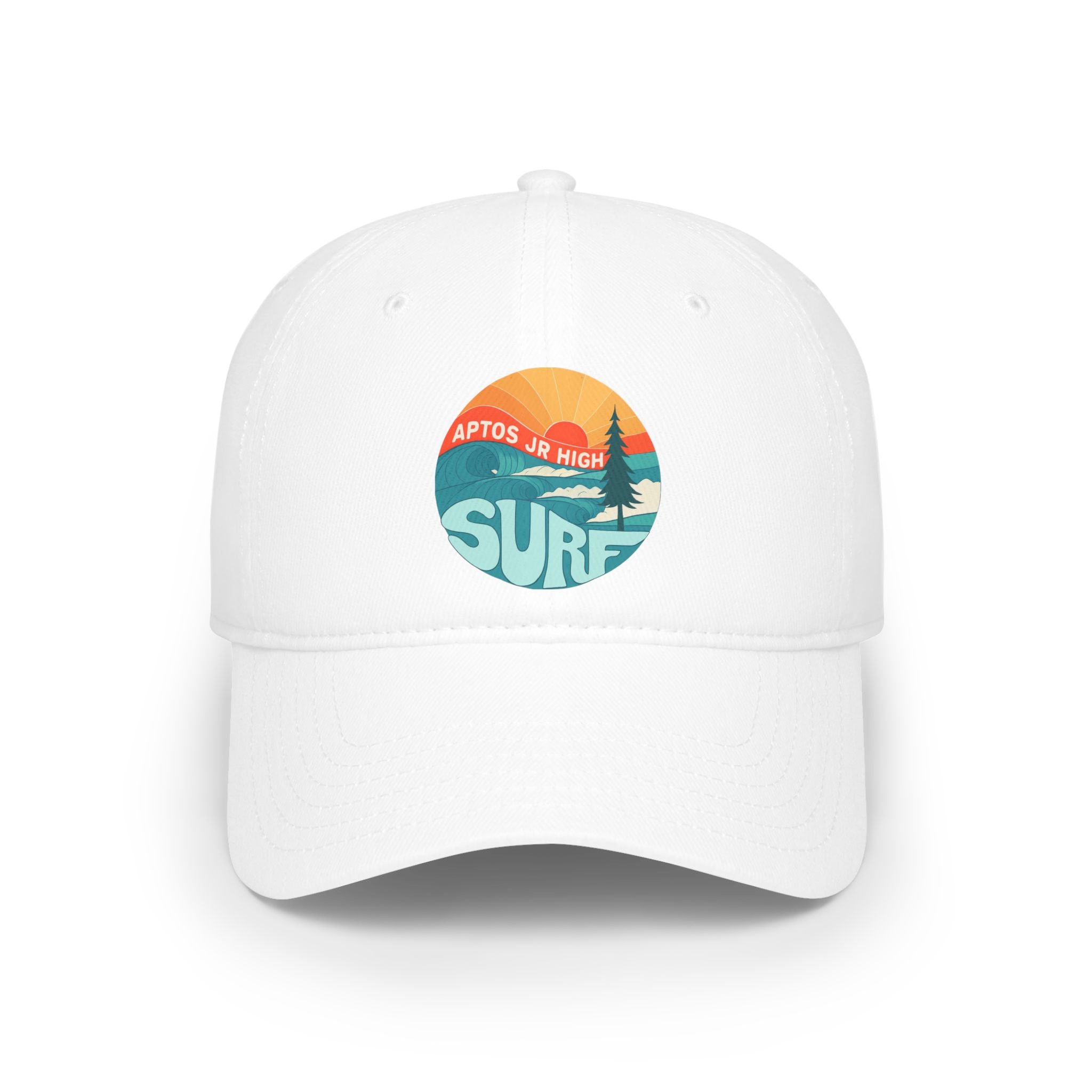 Aptos Junior High Surf Team Sunset - 100% Cotton Baseball Cap