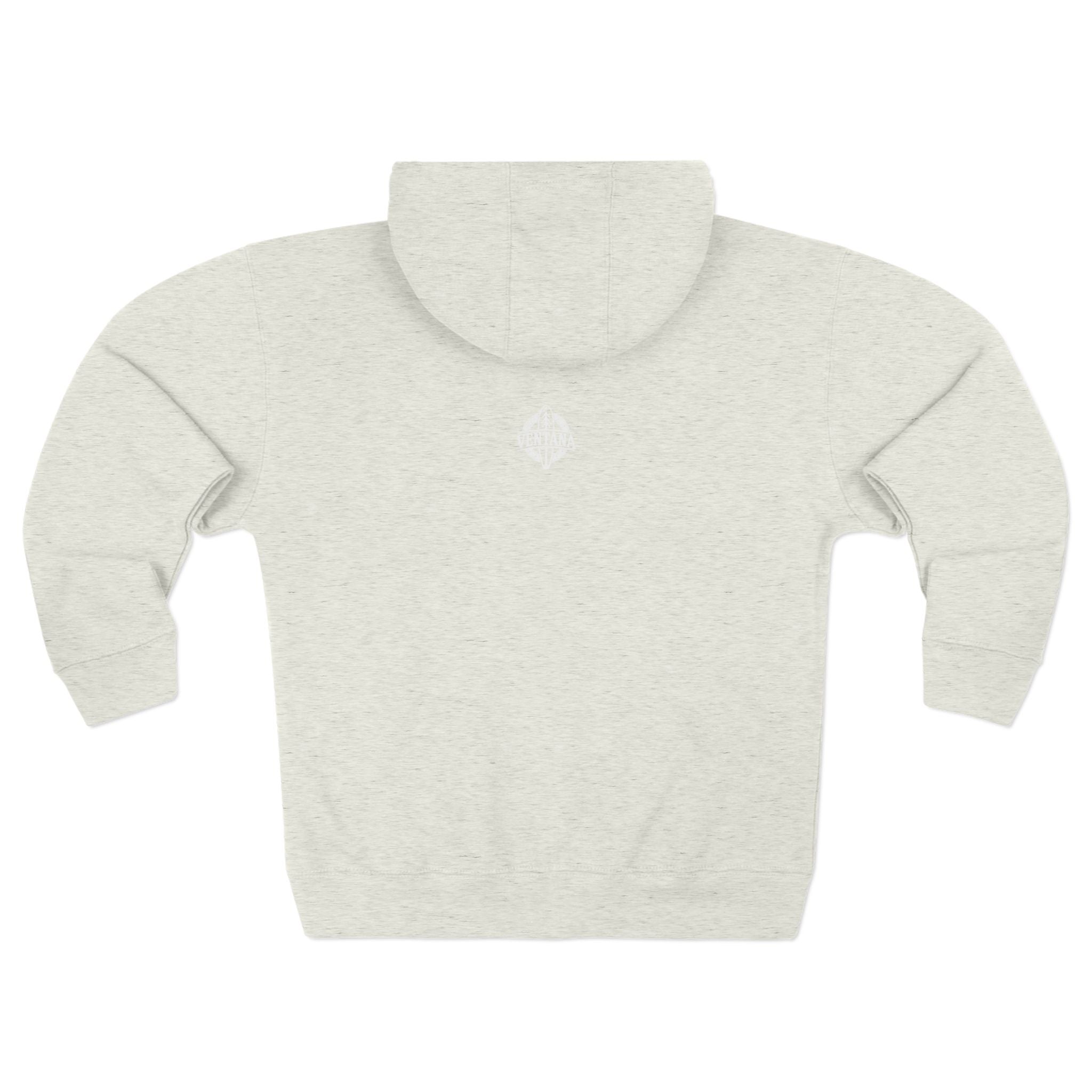 Sunfish Lotería Unisex - Zip Cotton Blend Fleece Hoodie (El Pez Luna)