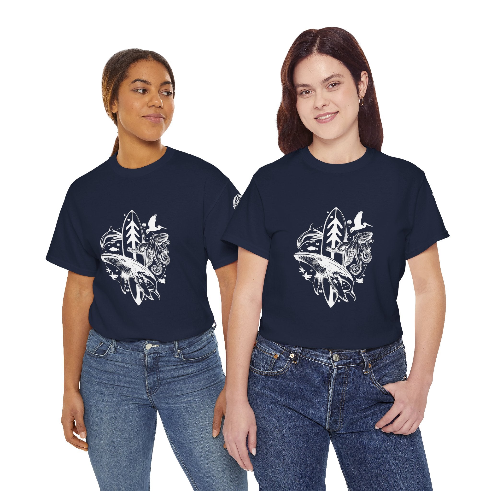 Ventana Monterey Bay by Thiago Bianchini - U.S. Cotton T-Shirt