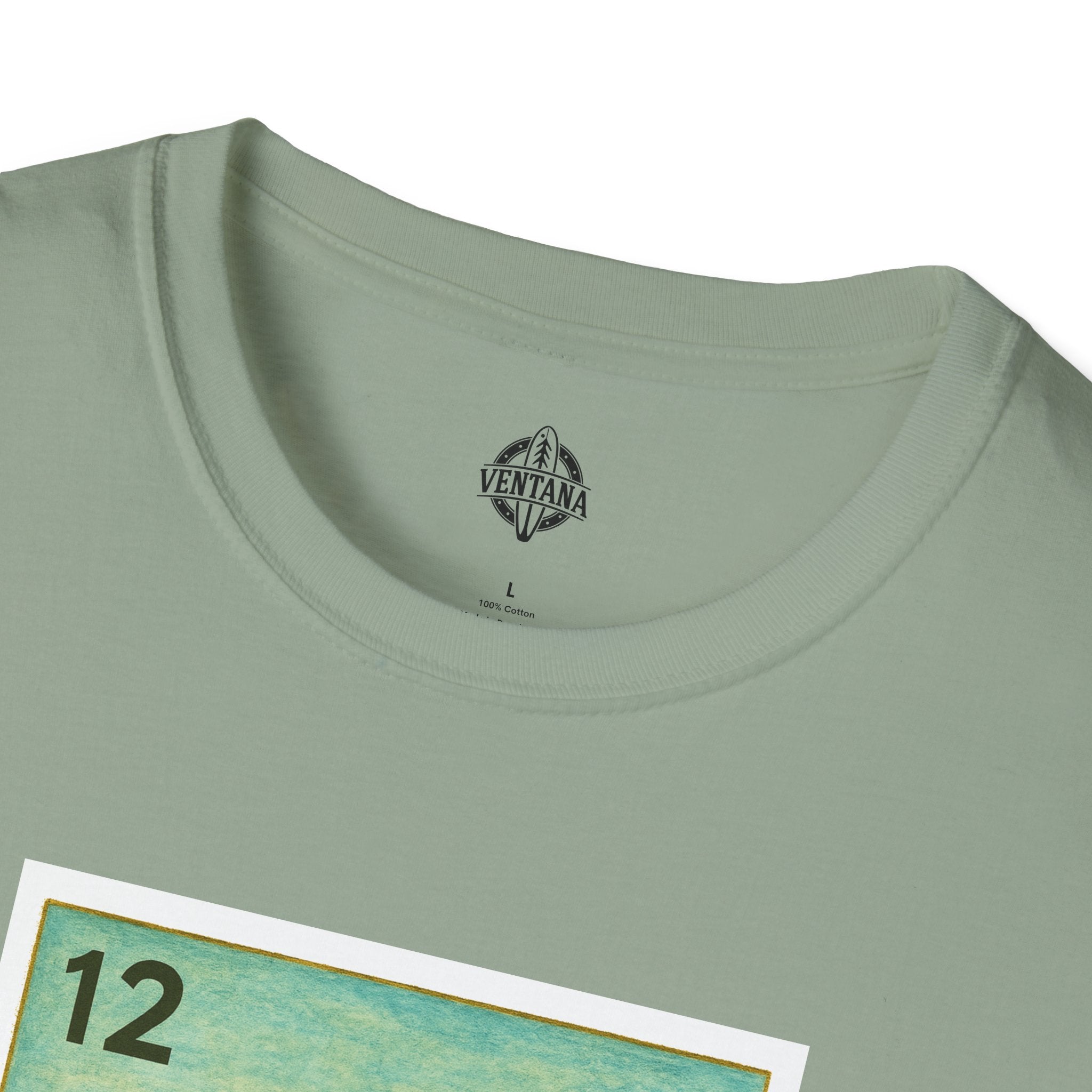 Whale Lotería Unisex - Soft Style U.S. Cotton T-Shirt (La Ballena)