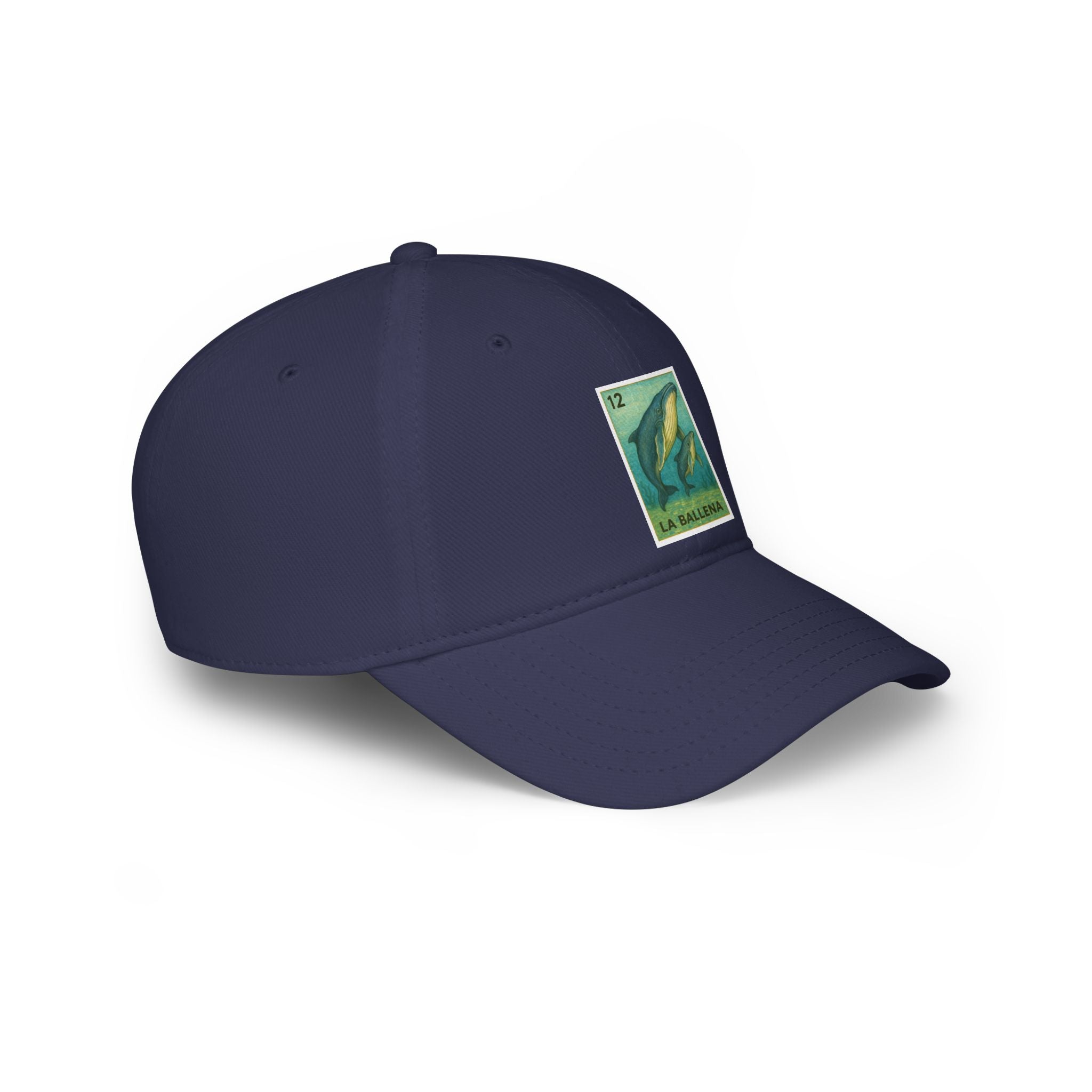 Whale Lotería Unisex - 100% Cotton Baseball Cap (La Ballena)