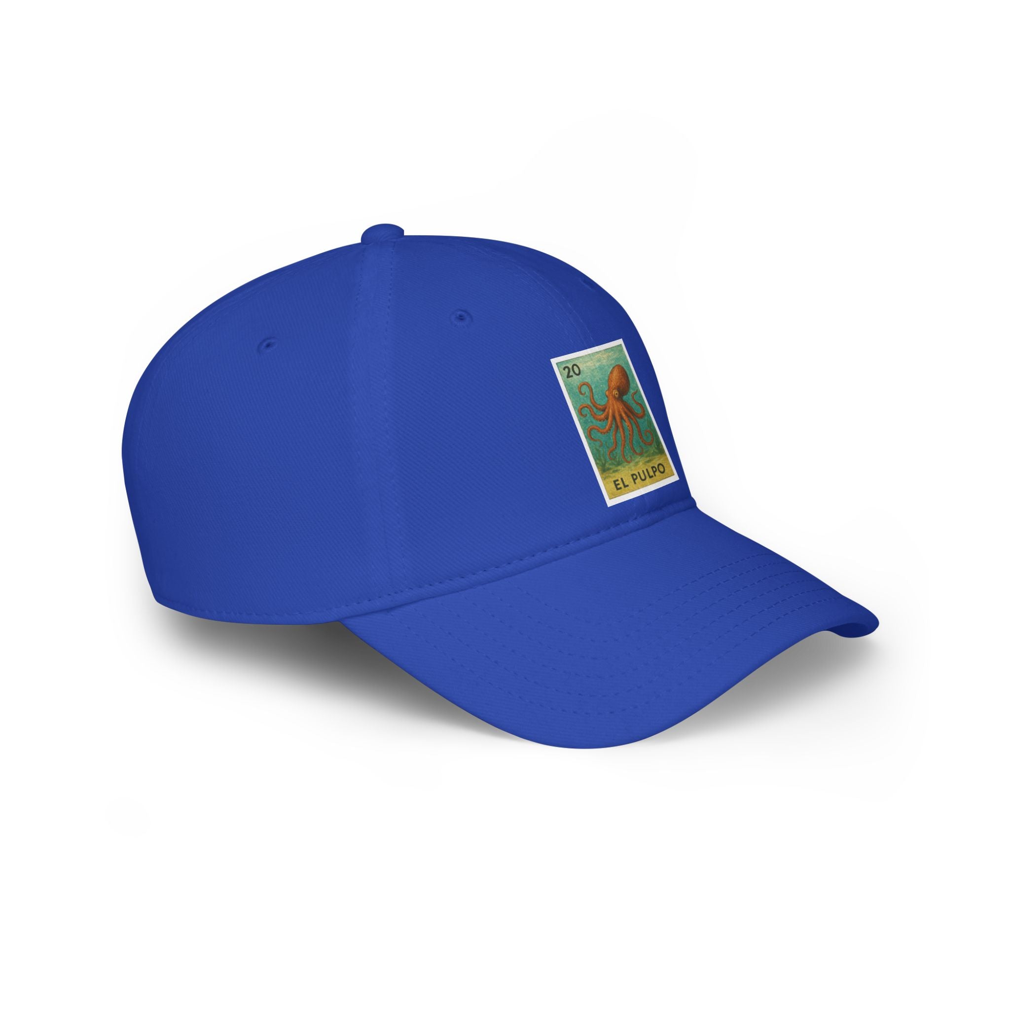 Octopus Lotería Unisex - 100% Cotton Baseball Cap (El Pulpo)