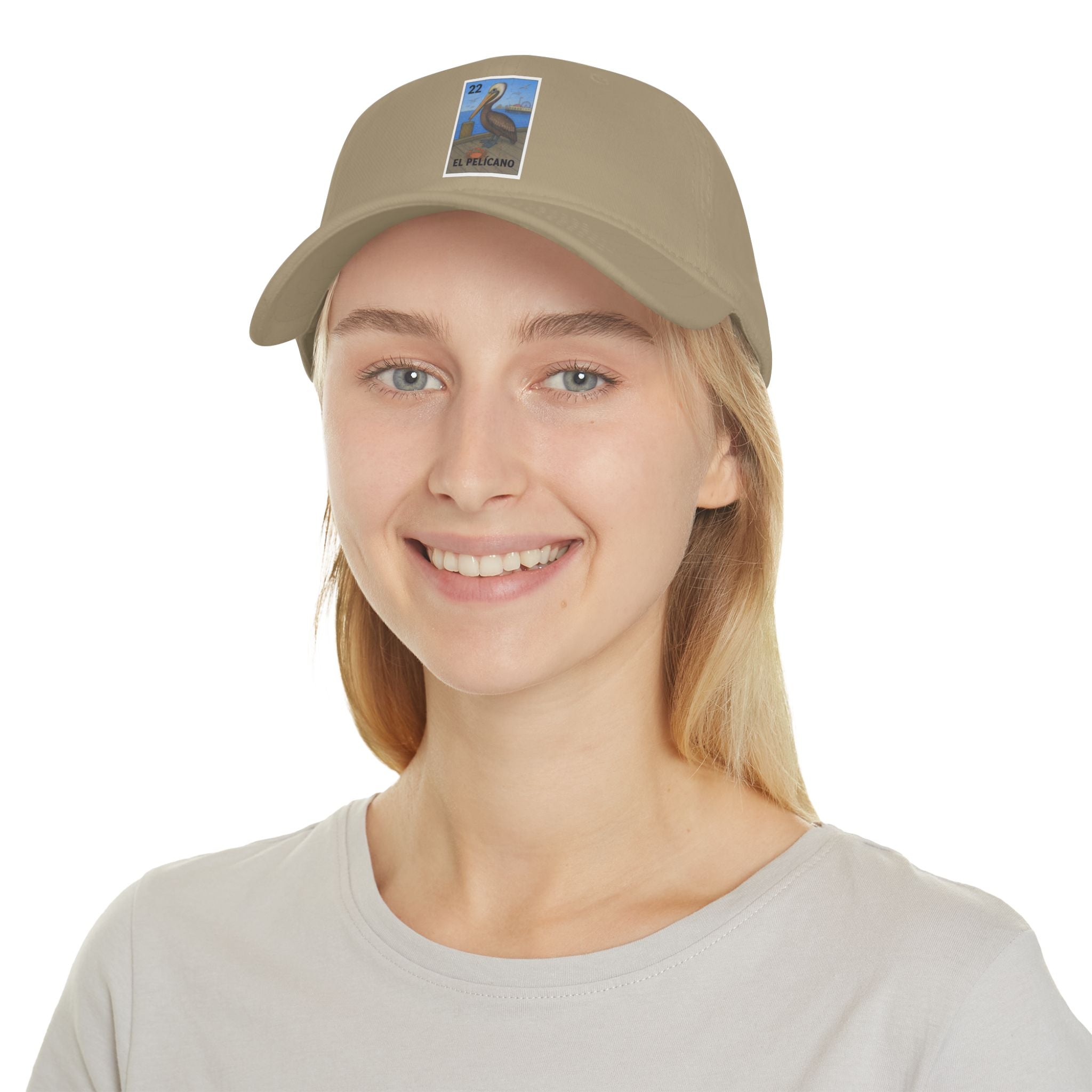 Pelican Lotería Unisex - 100% Cotton Baseball Cap (El Pelícano)