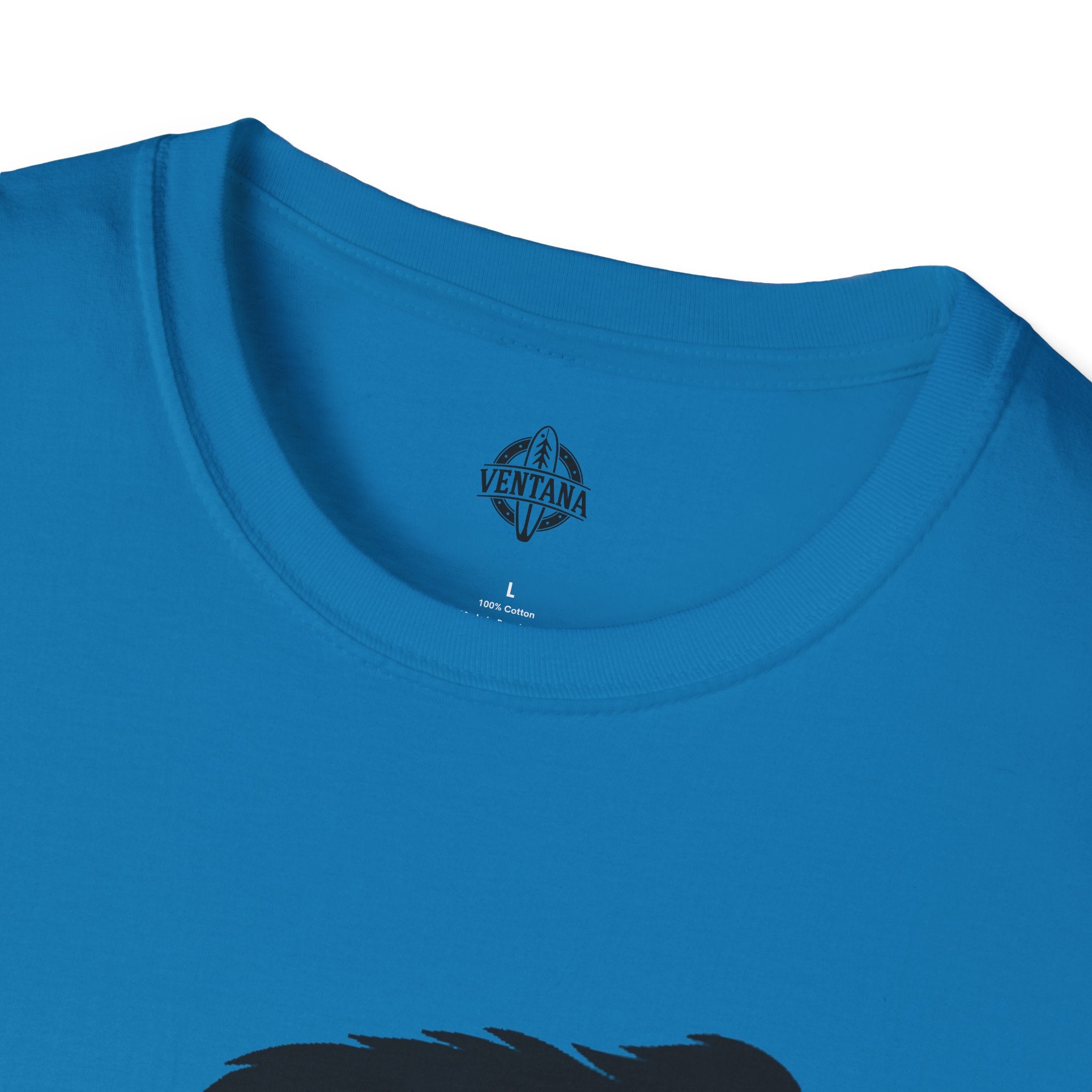 Ventana Shreddy Yeti Ski Unisex - U.S. Cotton T-Shirt