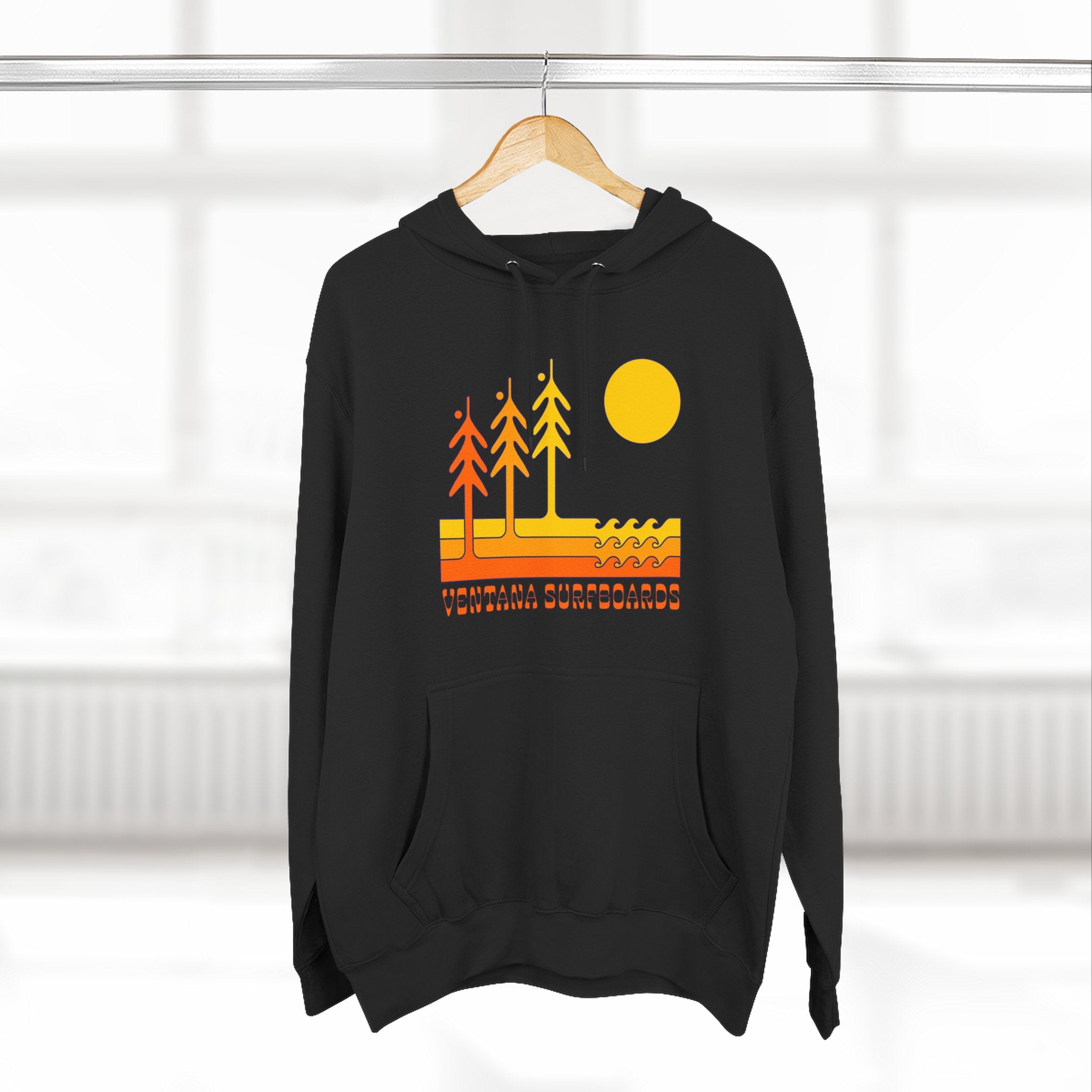 Ventana Circa 78 Unisex - Pull-Over Cotton Blend Fleece Hoodie