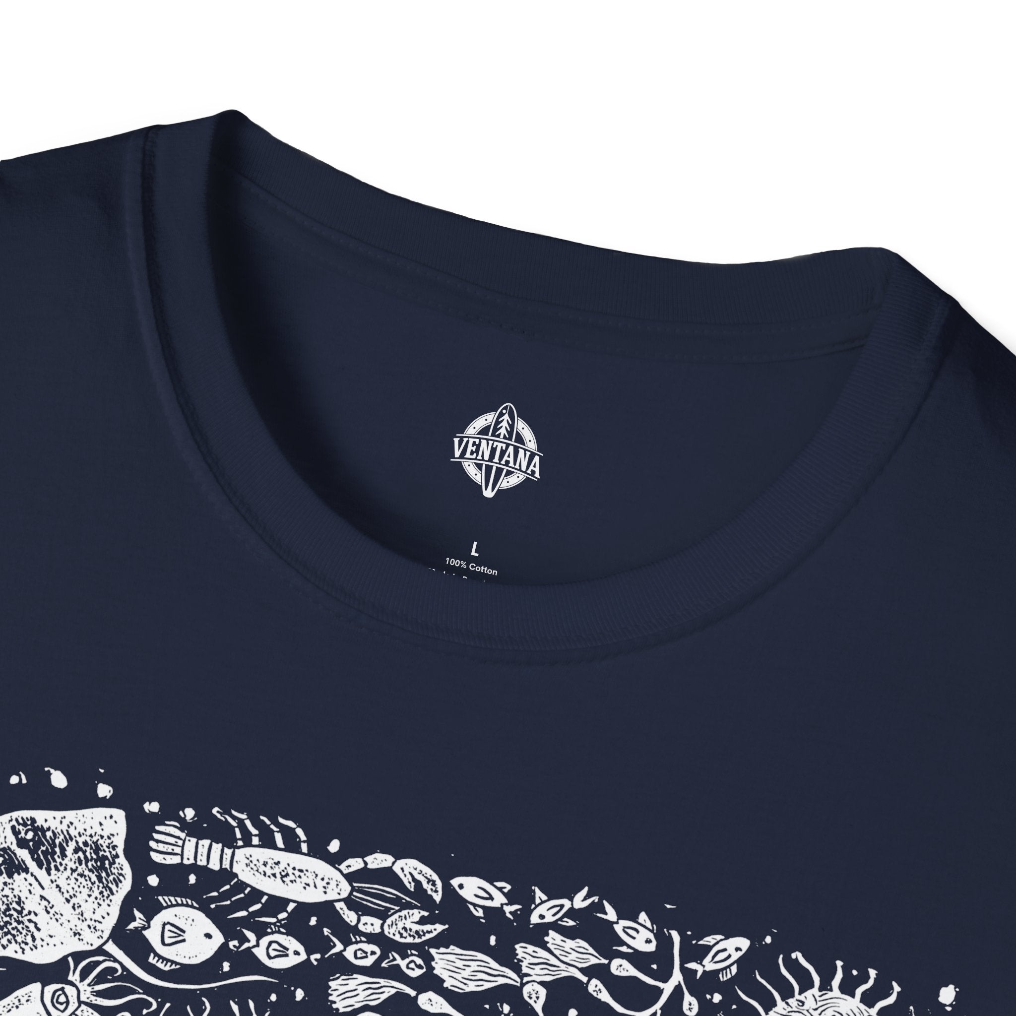 Ventana Marine Life by Lili Arnold Unisex - Soft Style U.S. Cotton T-Shirt
