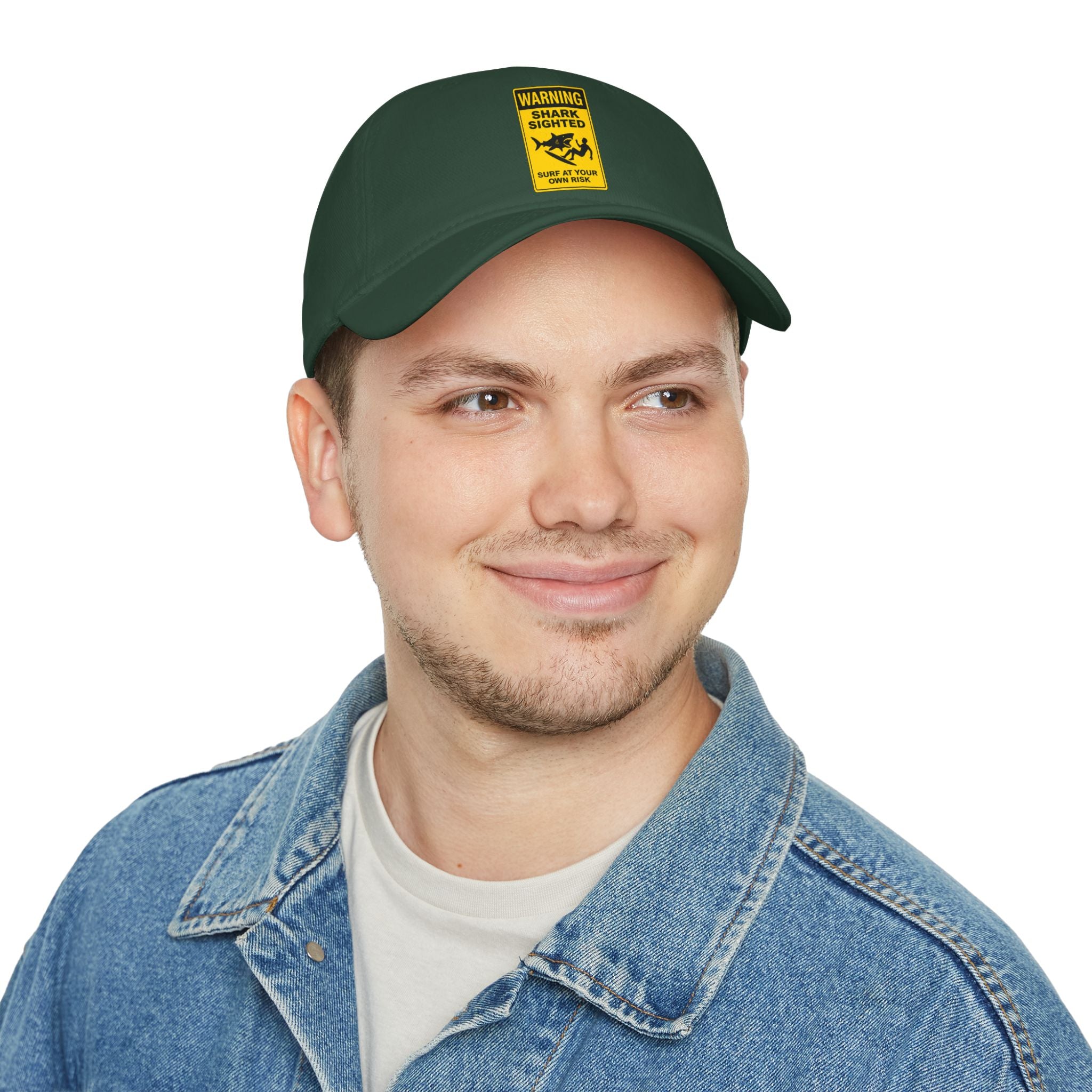 Shark Sighted - 100% Cotton Baseball Cap