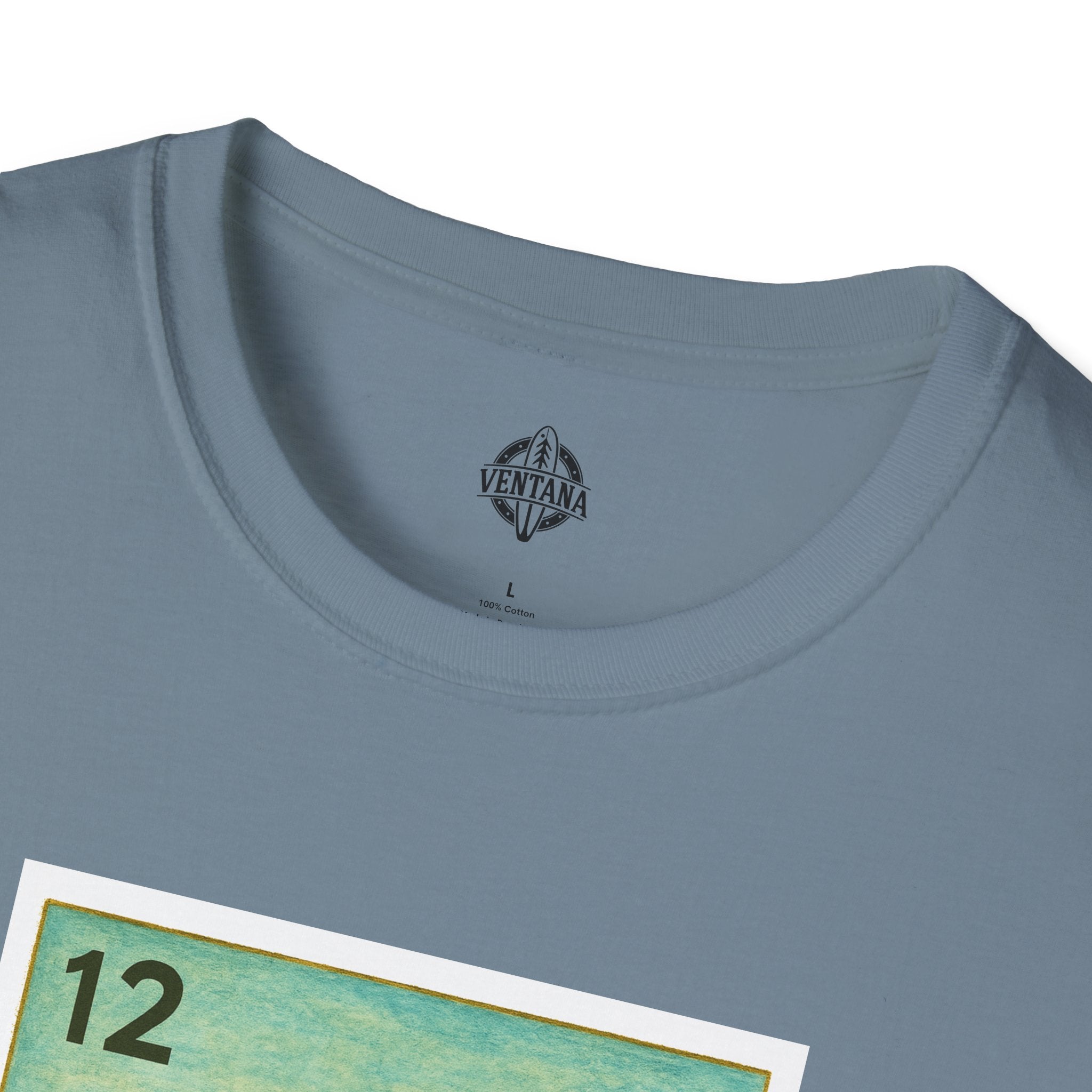 Whale Lotería Unisex - Soft Style U.S. Cotton T-Shirt (La Ballena)
