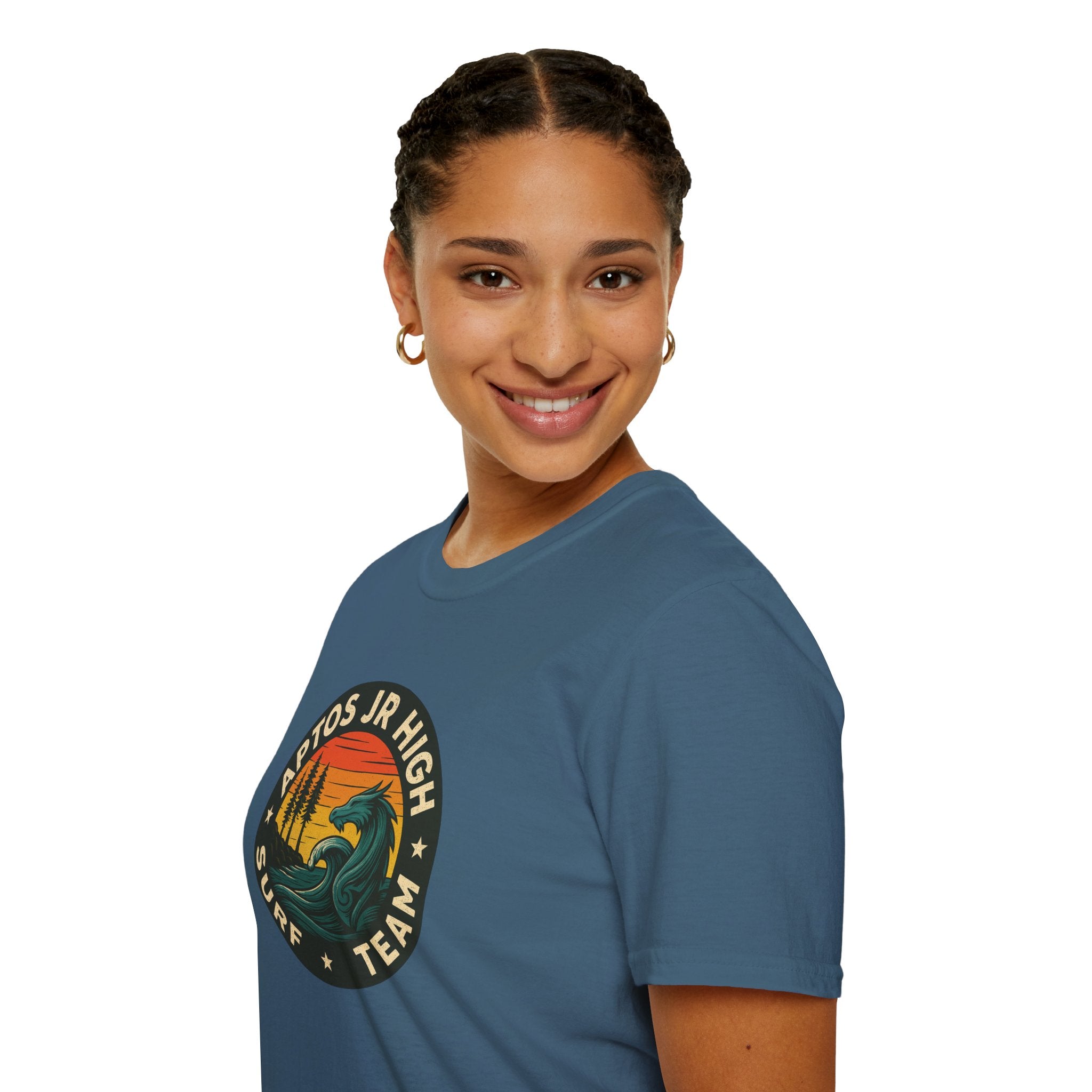 Aptos Junior High Surf Team Unisex - U.S. Cotton T-Shirt
