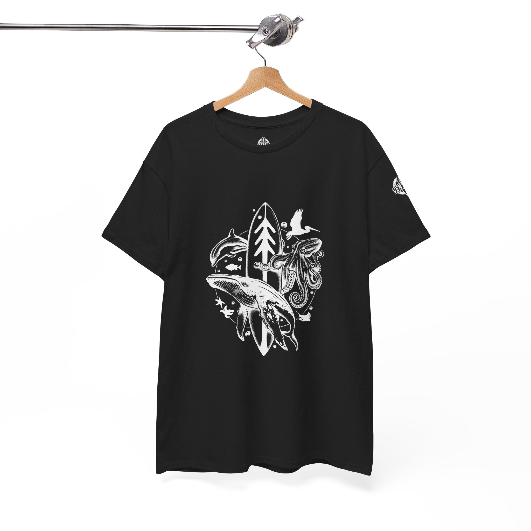 Ventana Monterey Bay by Thiago Bianchini - U.S. Cotton T-Shirt