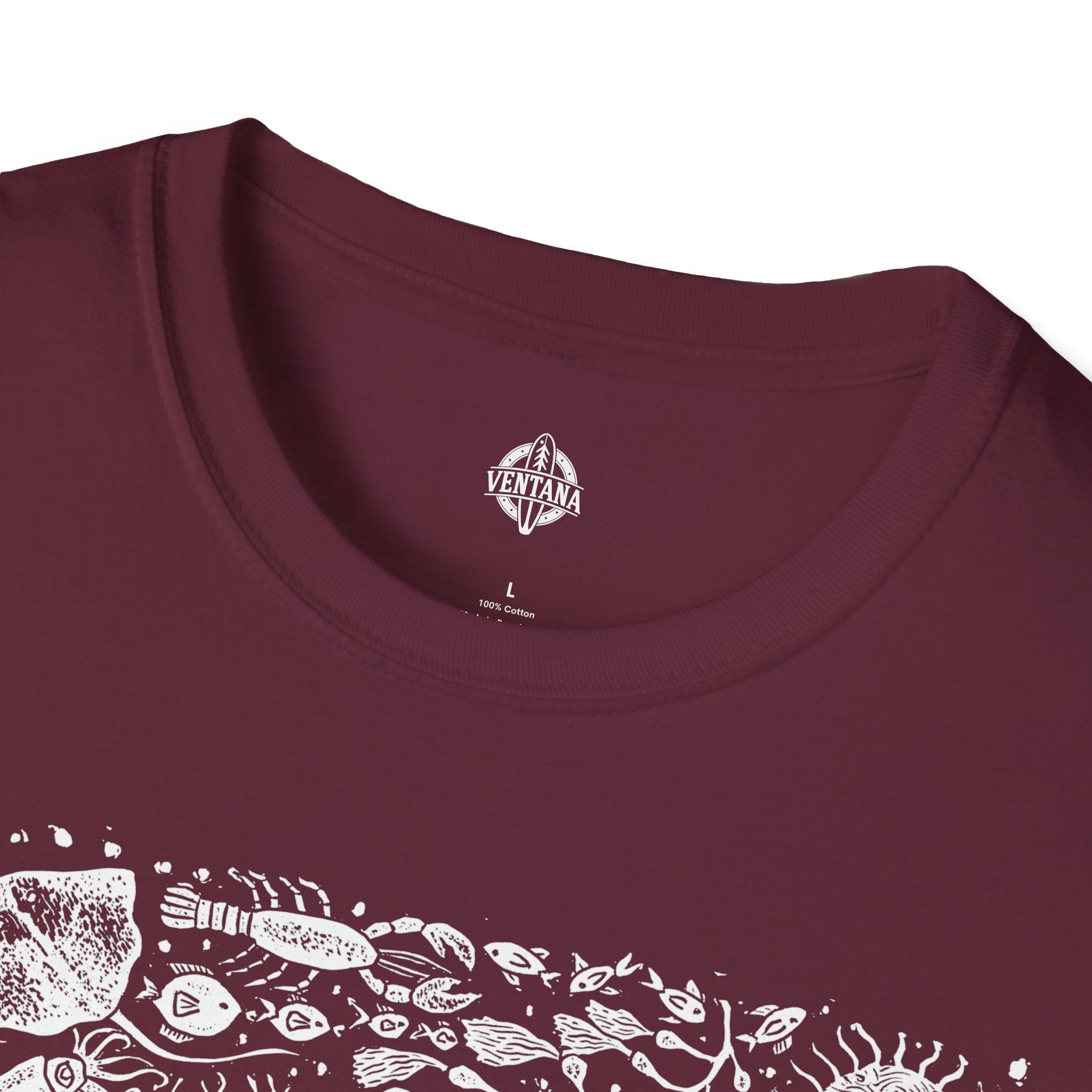 Ventana Marine Life by Lili Arnold Unisex - Soft Style U.S. Cotton T-Shirt
