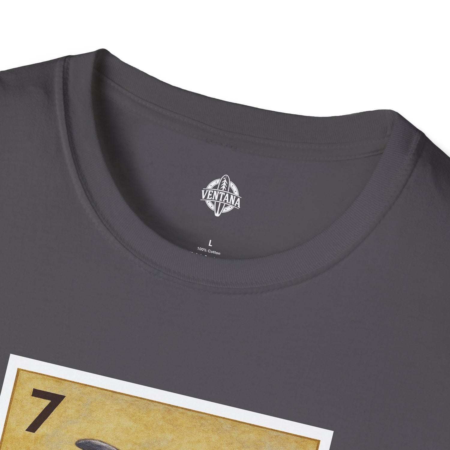 Dolphin Lotería Unisex - Soft Style U.S. Cotton T-Shirt (El Delfín)
