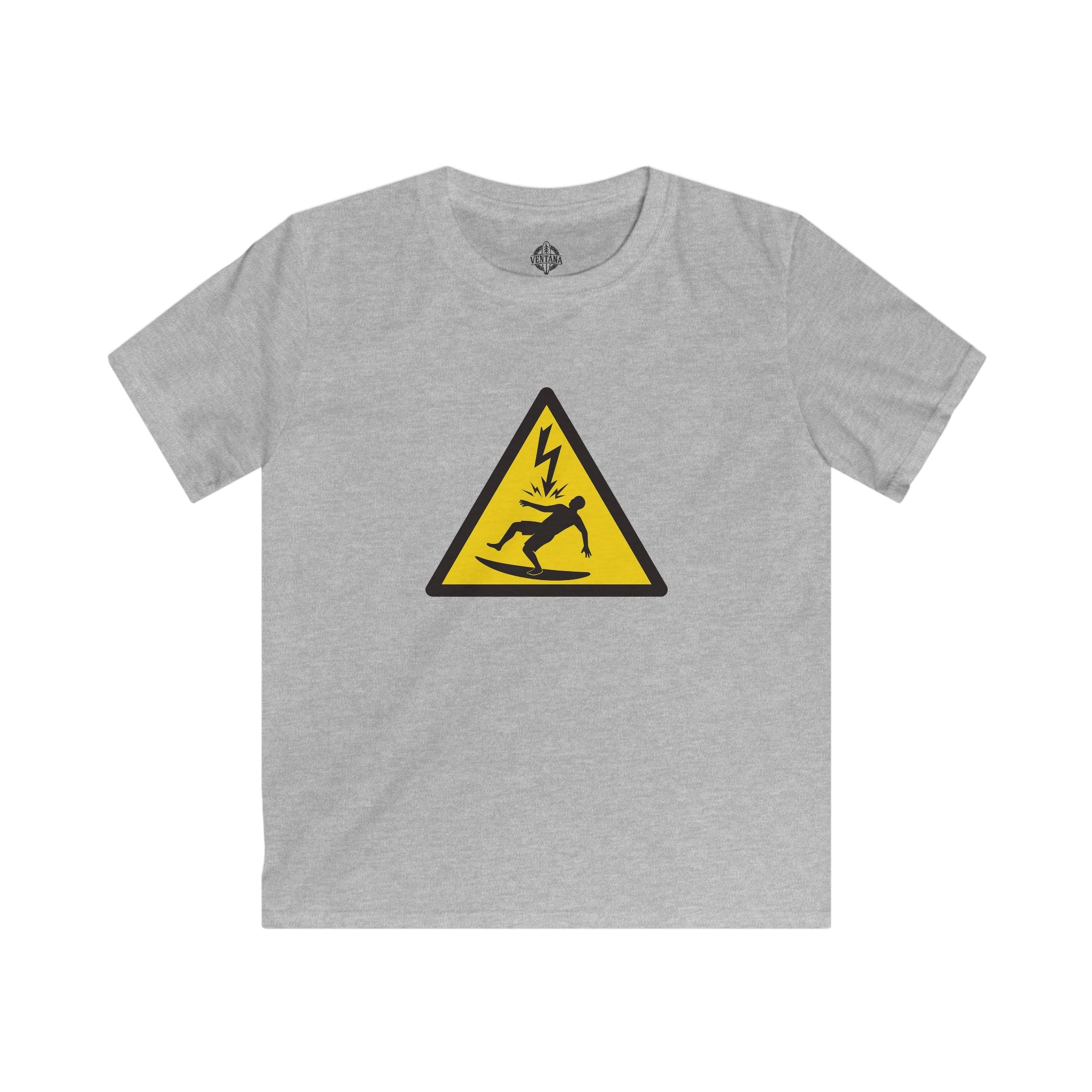 Electric Surfer Kids - Soft Style U.S. Cotton T-Shirt