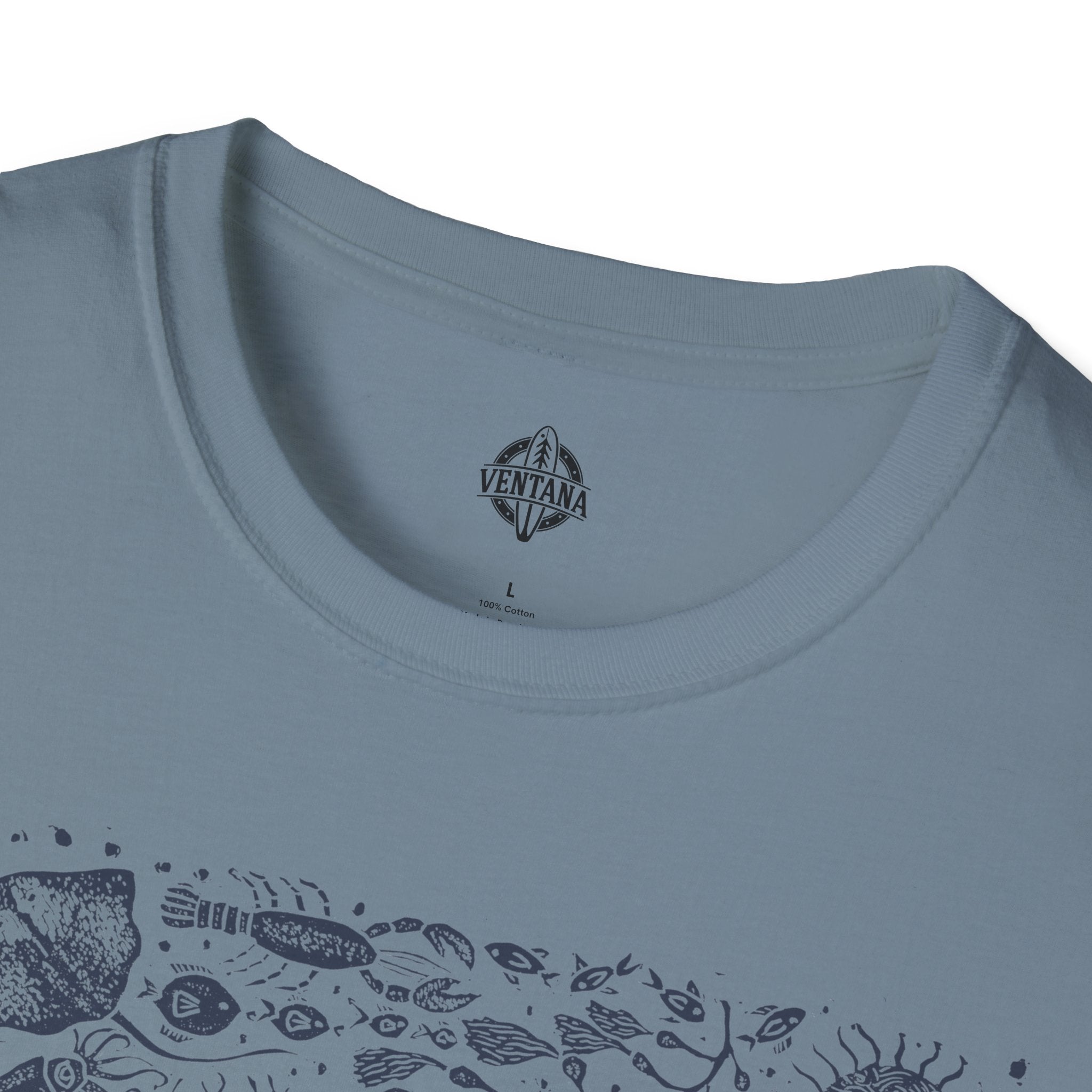 Ventana Marine Life by Lili Arnold Unisex - Soft Style U.S. Cotton T-Shirt