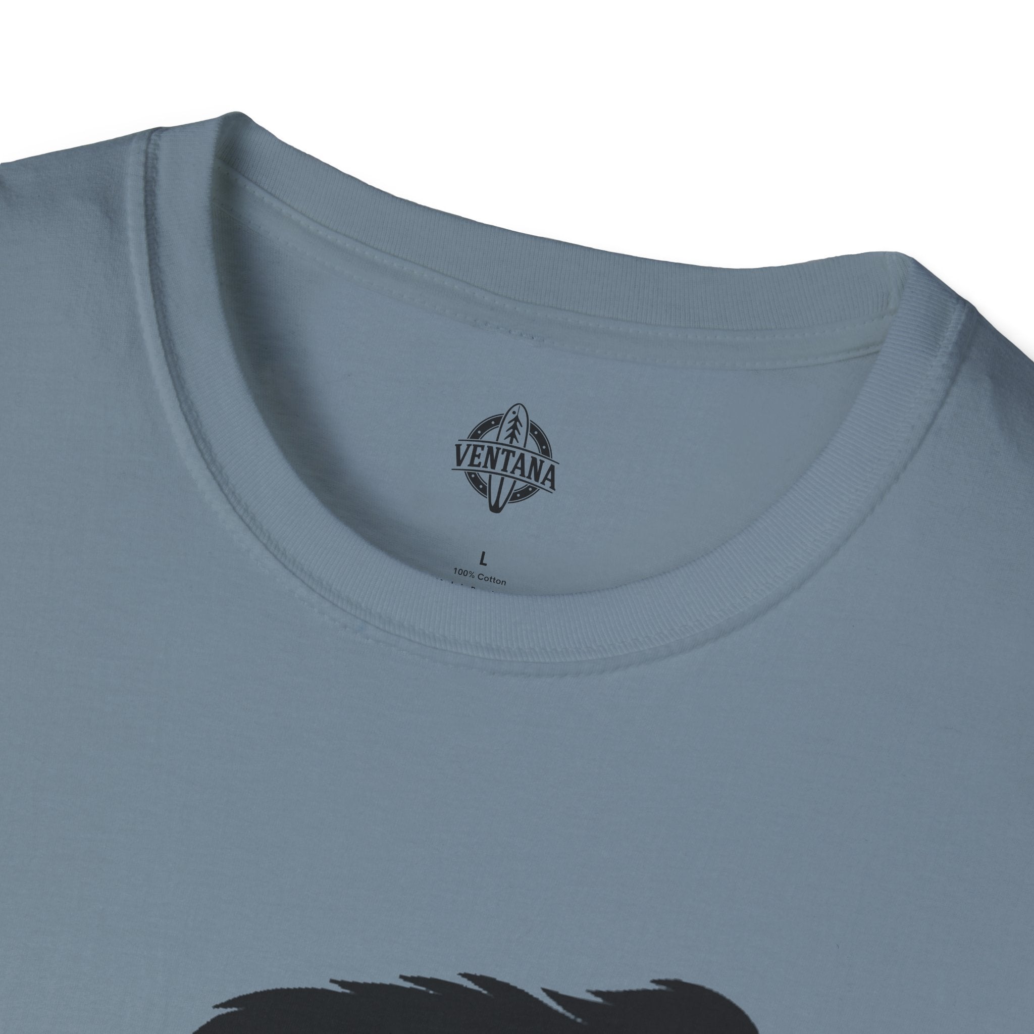 Ventana Shreddy Yeti Ski Unisex - U.S. Cotton T-Shirt