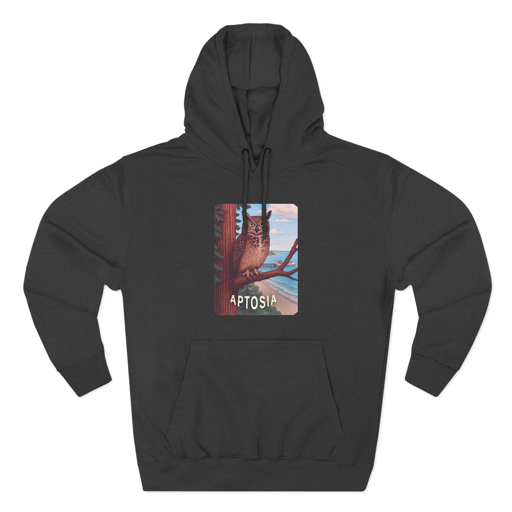 Aptos California Aptosia Unisex - Pull-Over Cotton Blend Fleece Hoodie