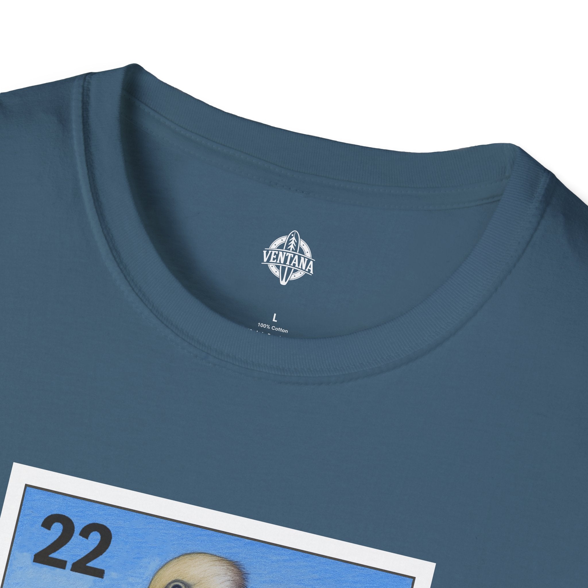 Pelican Lotería Unisex - Soft Style U.S. Cotton T-Shirt (El Pelícano)