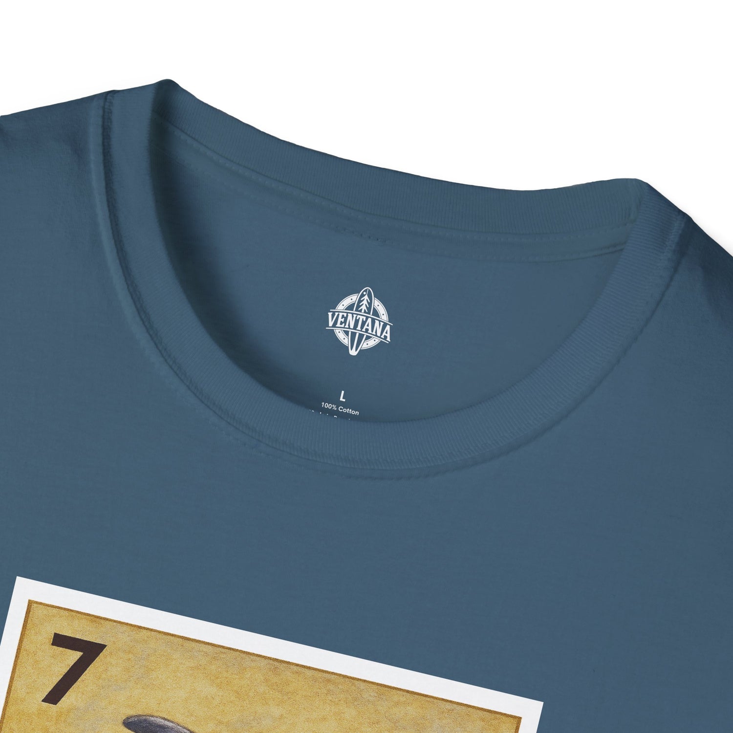 Dolphin Lotería Unisex - Soft Style U.S. Cotton T-Shirt (El Delfín)