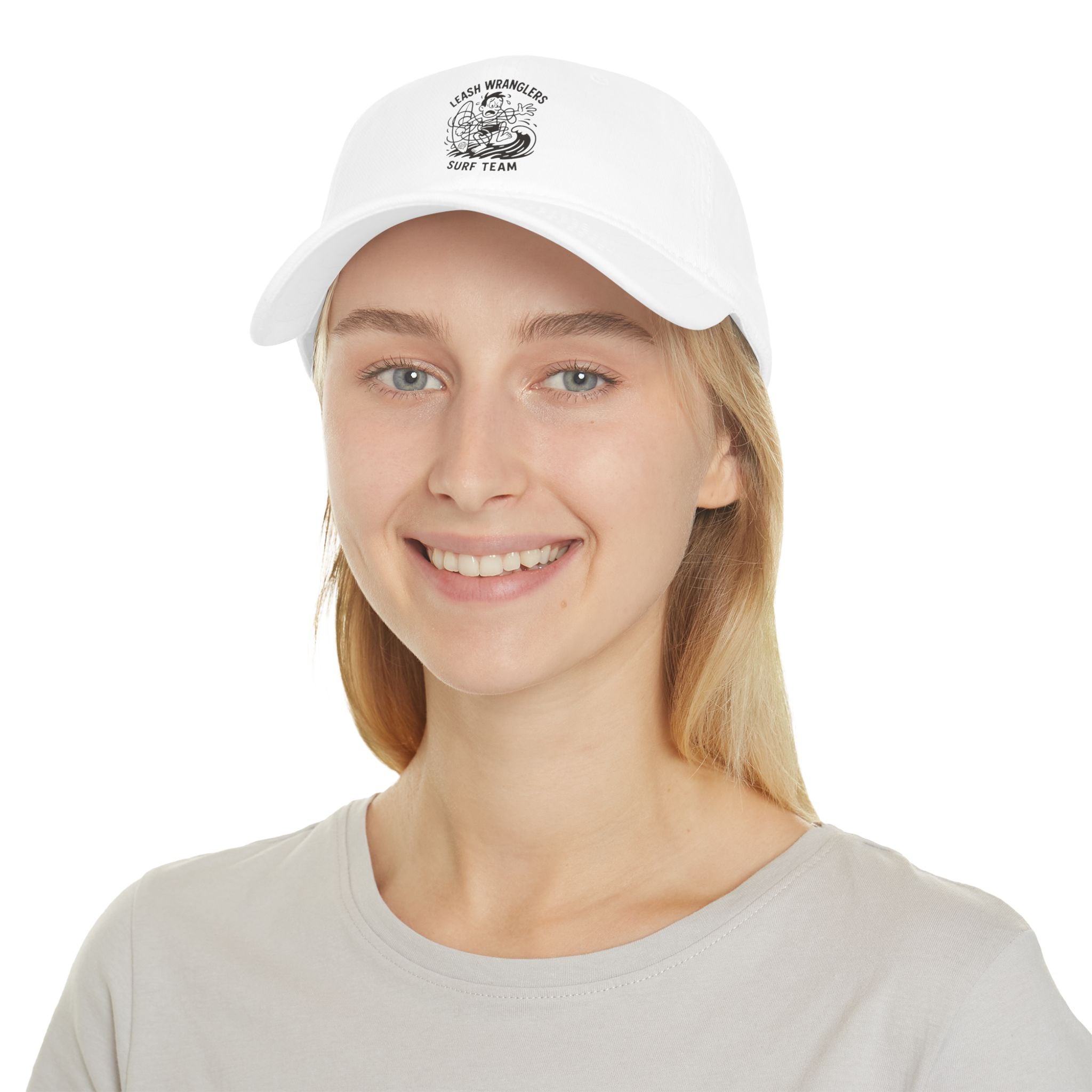 Leash Wranglers Surf Team Unisex - 100% Cotton Baseball Cap