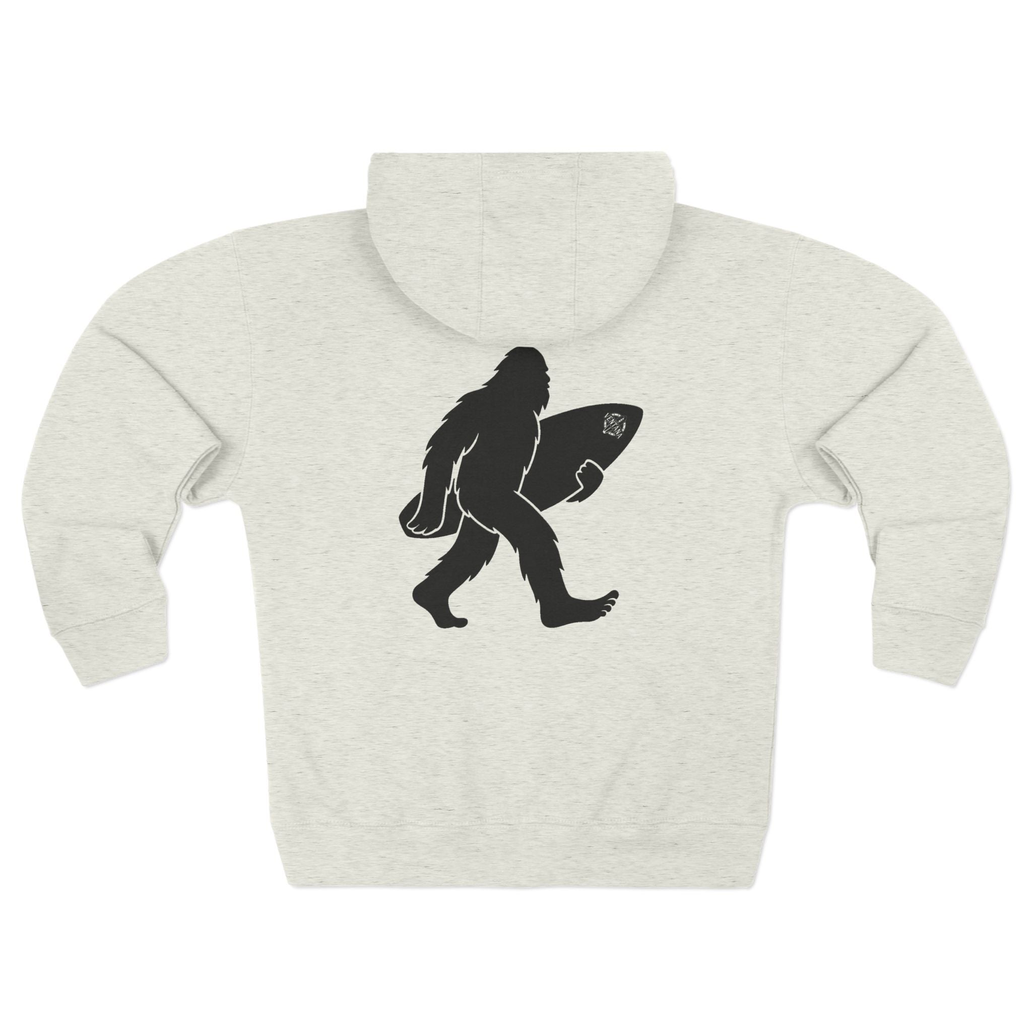 Ventana Surfsquatch Unisex - Zip Cotton Blend Fleece Hoodie