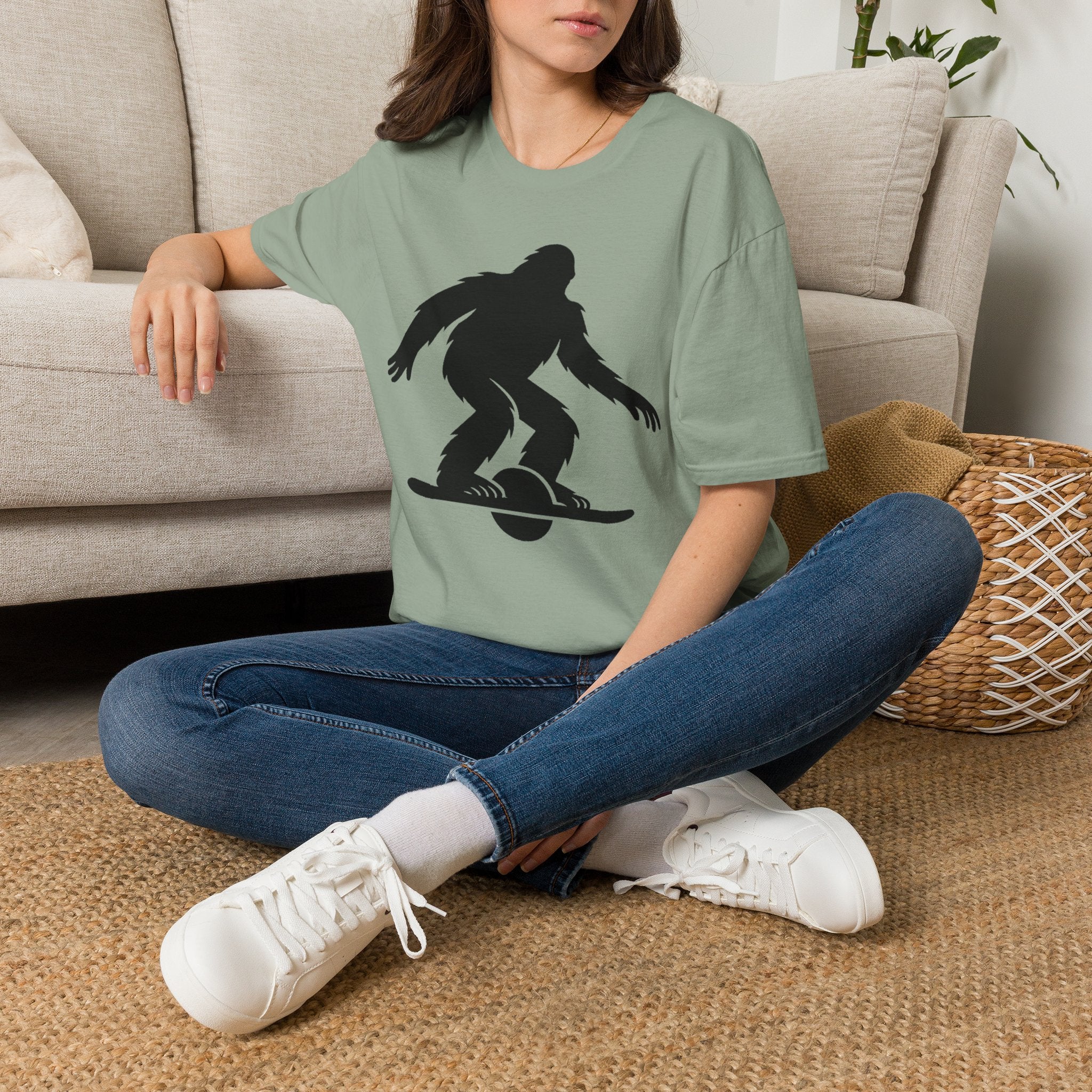 Ventana Wheelsquatch Unisex - U.S. Cotton T-Shirt
