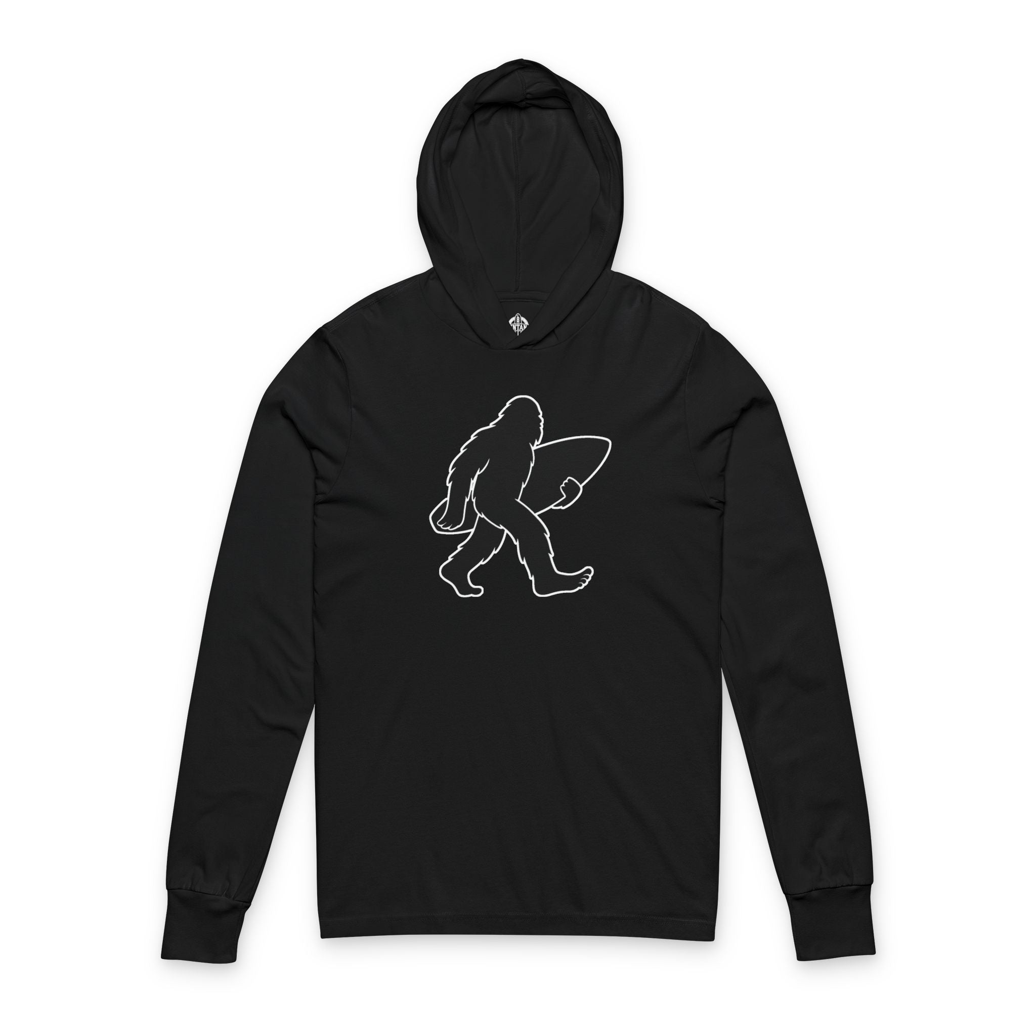 Ventana Surfsquatch Unisex - Cotton Long Sleeve Hooded T-Shirt