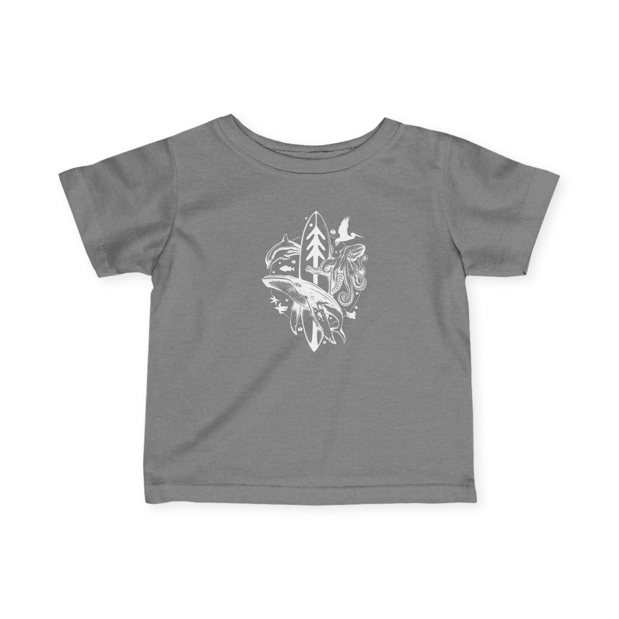 Ventana Monterey Bay by Thiago Bianchini - Infant 100% Cotton T-Shirt