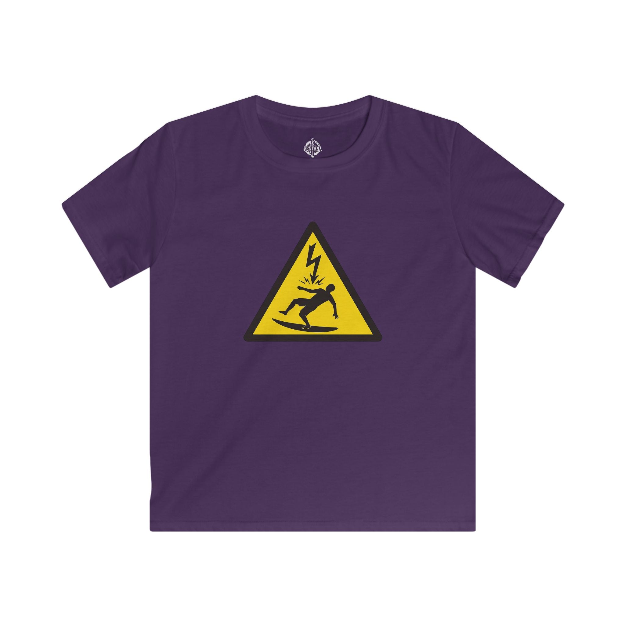 Electric Surfer Kids - Soft Style U.S. Cotton T-Shirt