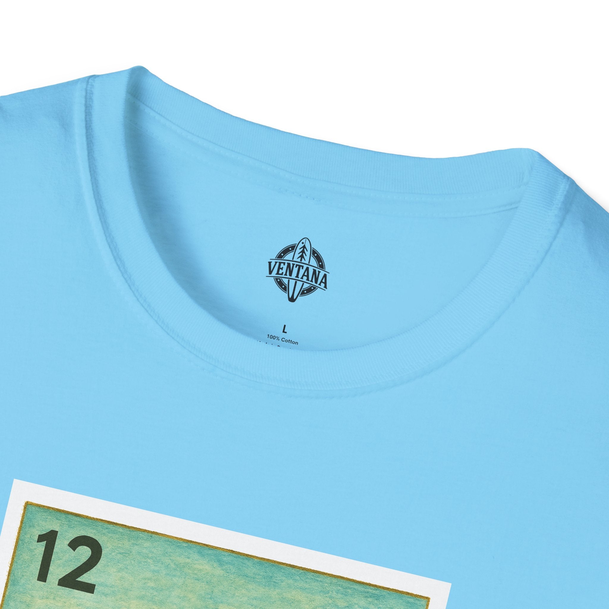 Whale Lotería Unisex - Soft Style U.S. Cotton T-Shirt (La Ballena)