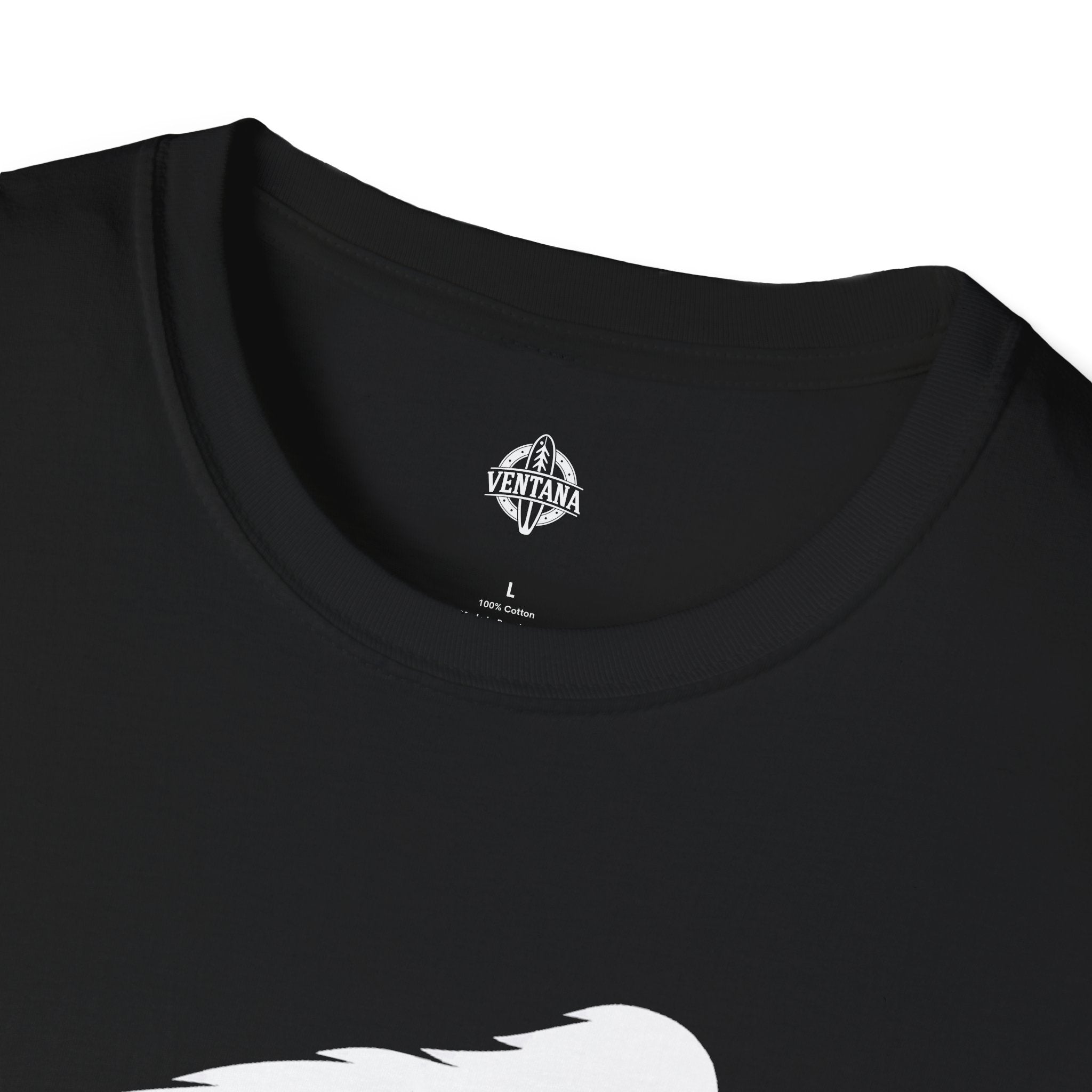 Ventana Shreddy Yeti Snowboard Unisex - U.S. Cotton T-Shirt