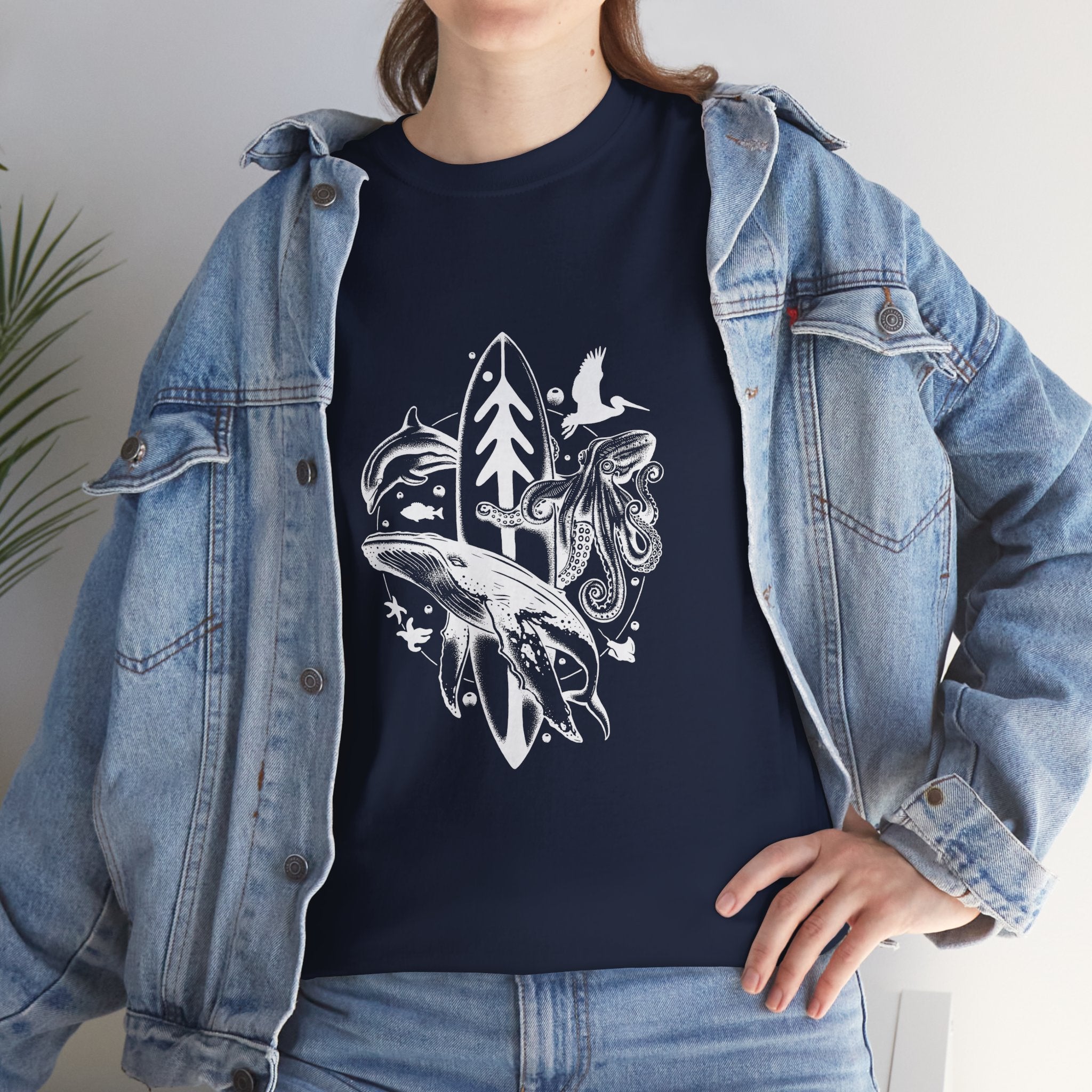 Ventana Monterey Bay by Thiago Bianchini - U.S. Cotton T-Shirt