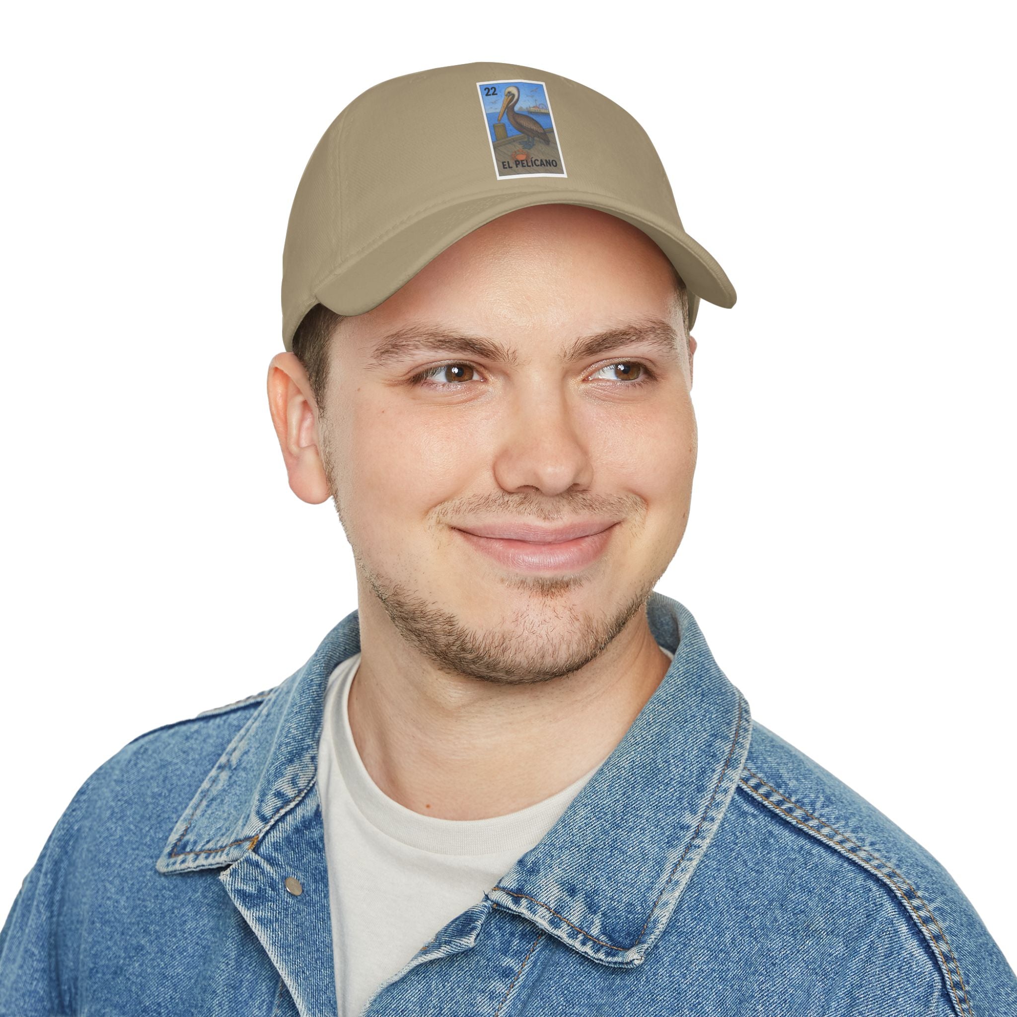Pelican Lotería Unisex - 100% Cotton Baseball Cap (El Pelícano)