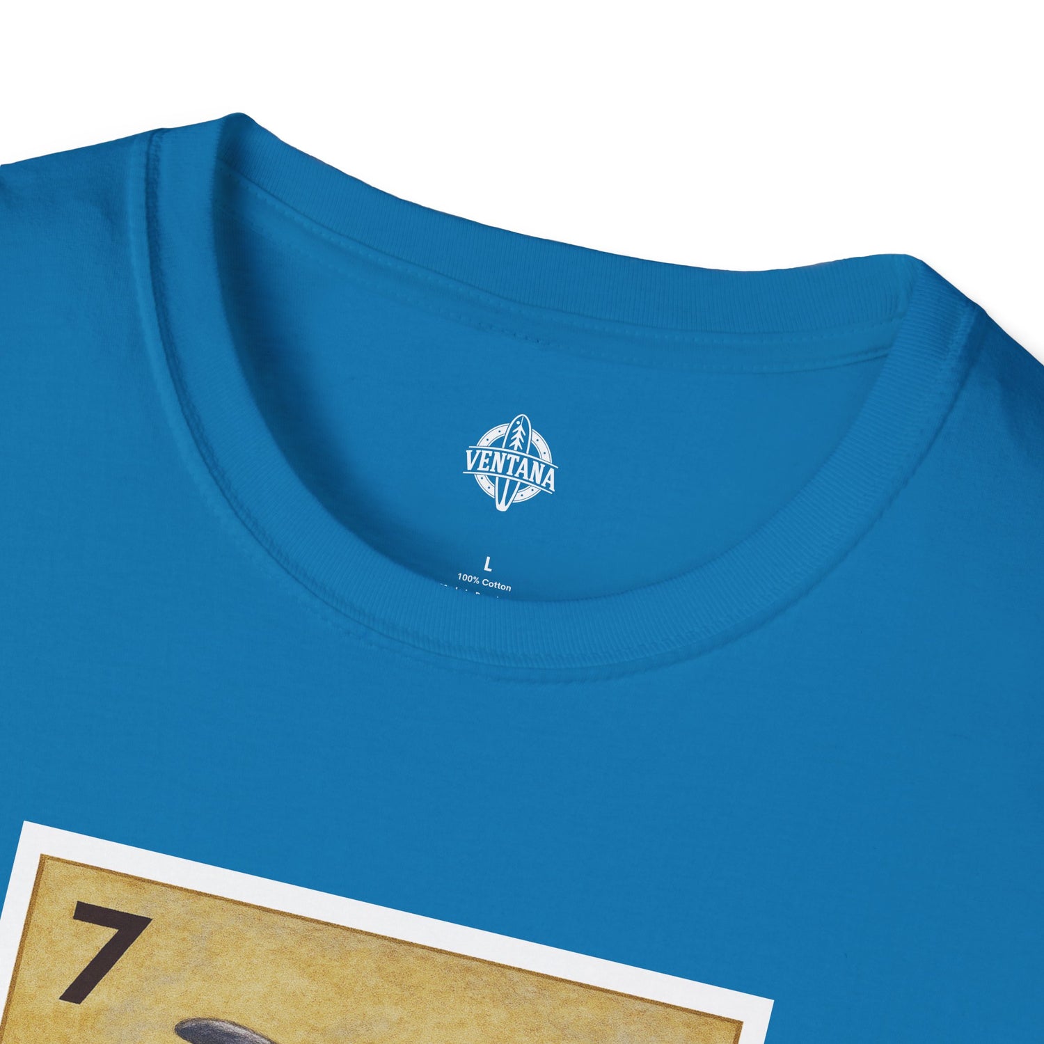 Dolphin Lotería Unisex - Soft Style U.S. Cotton T-Shirt (El Delfín)