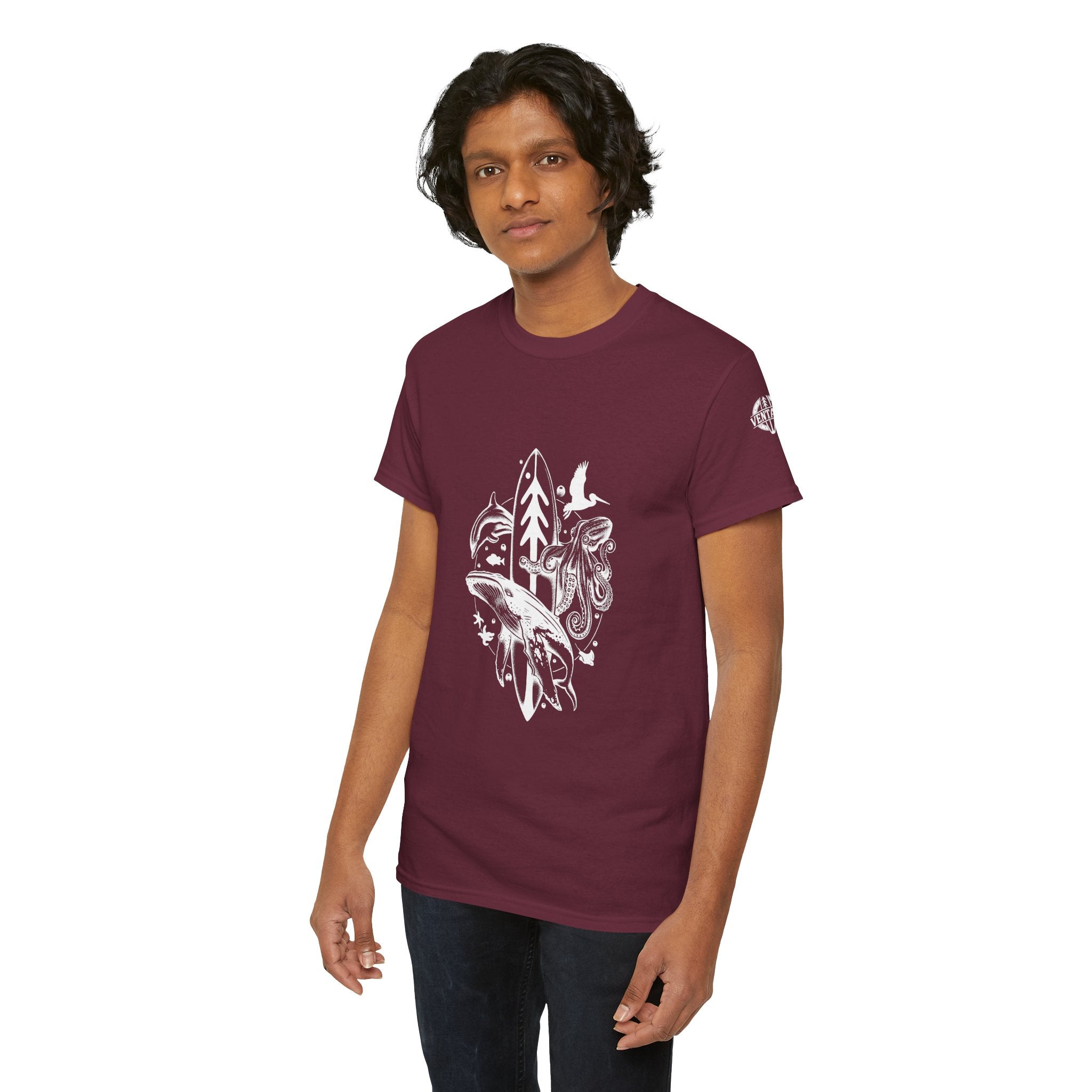 Ventana Monterey Bay by Thiago Bianchini - U.S. Cotton T-Shirt