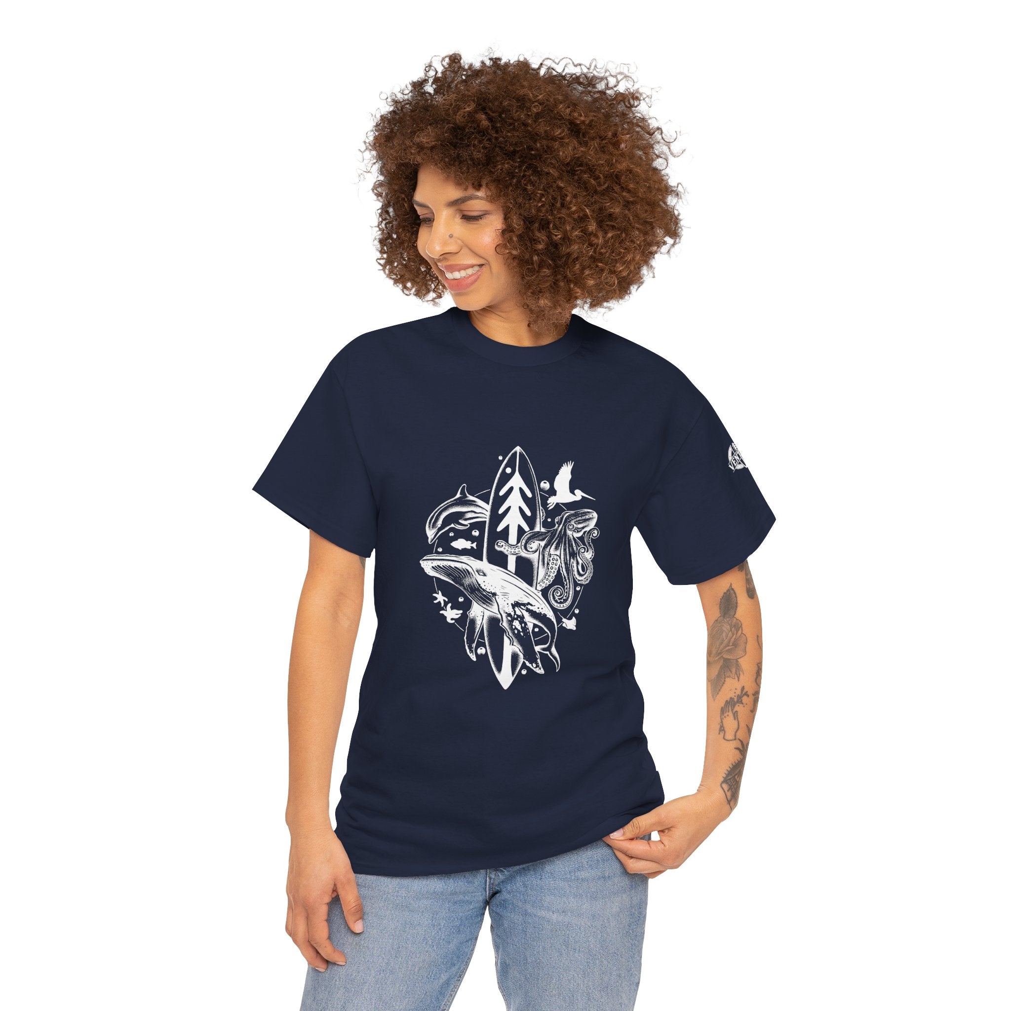 Ventana Monterey Bay by Thiago Bianchini - U.S. Cotton T-Shirt