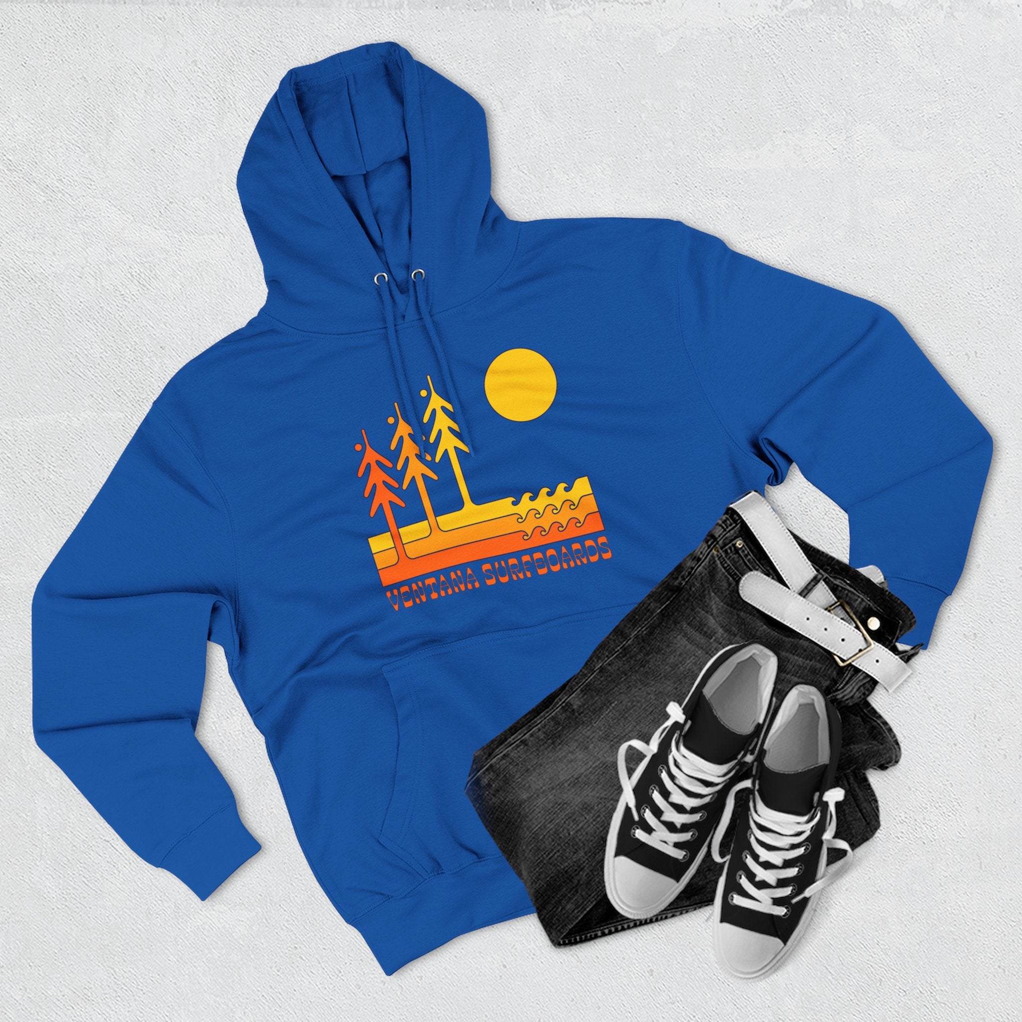 Ventana Circa 78 Unisex - Pull-Over Cotton Blend Fleece Hoodie