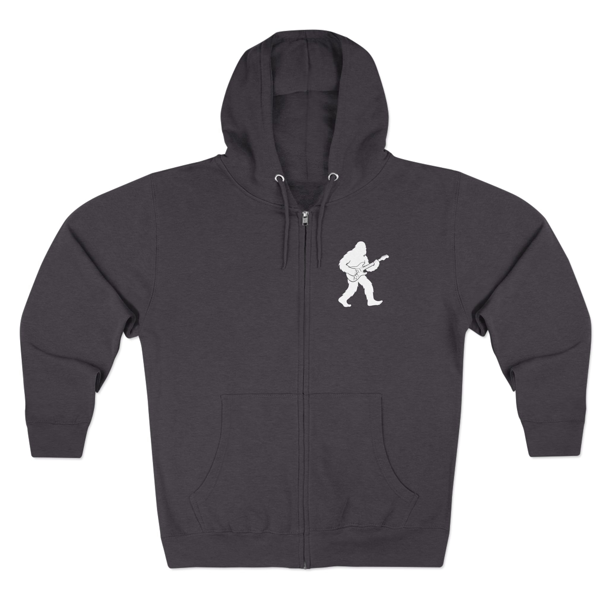 Ventana Jamsquatch Unisex - Zip Cotton Blend Fleece Hoodie