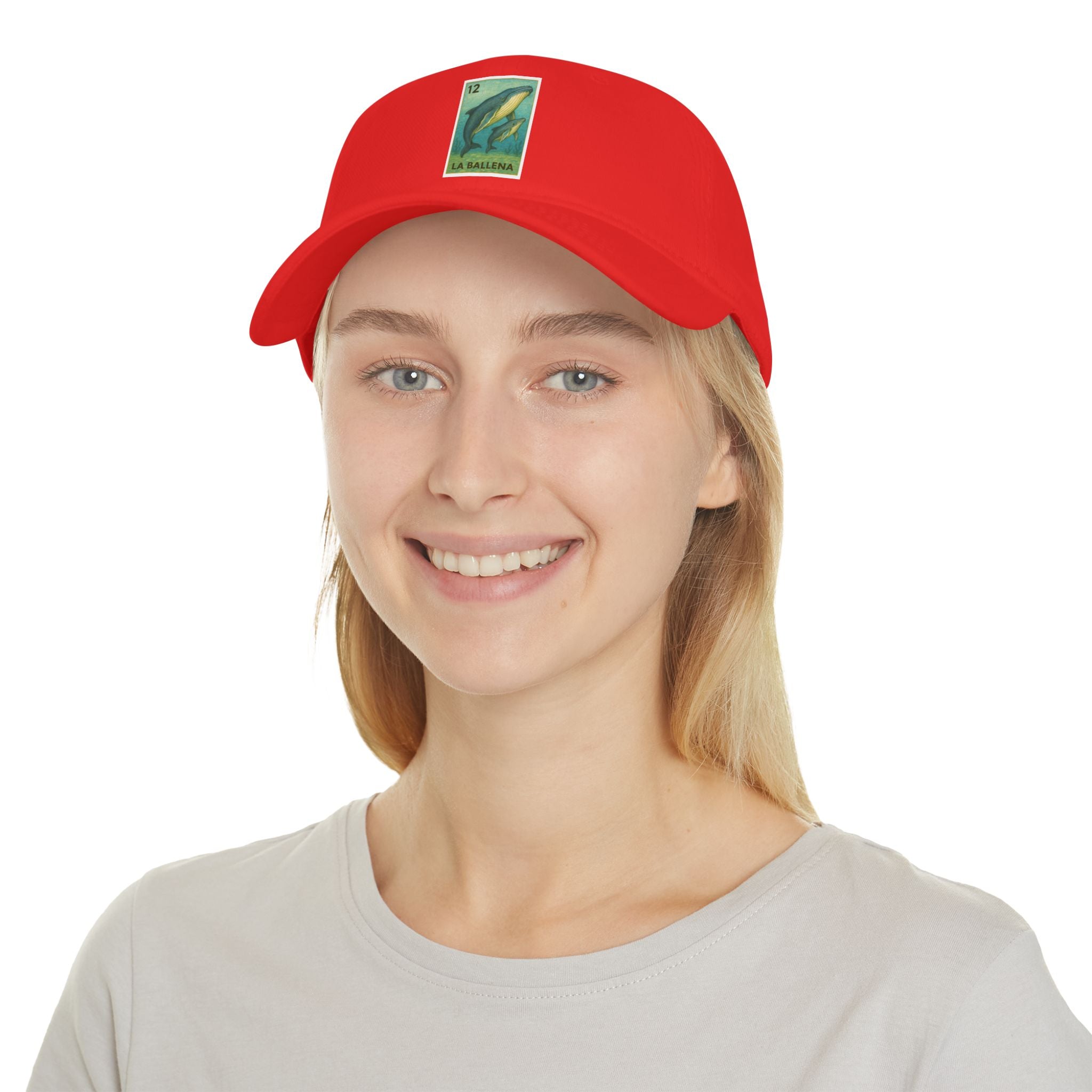Whale Lotería Unisex - 100% Cotton Baseball Cap (La Ballena)