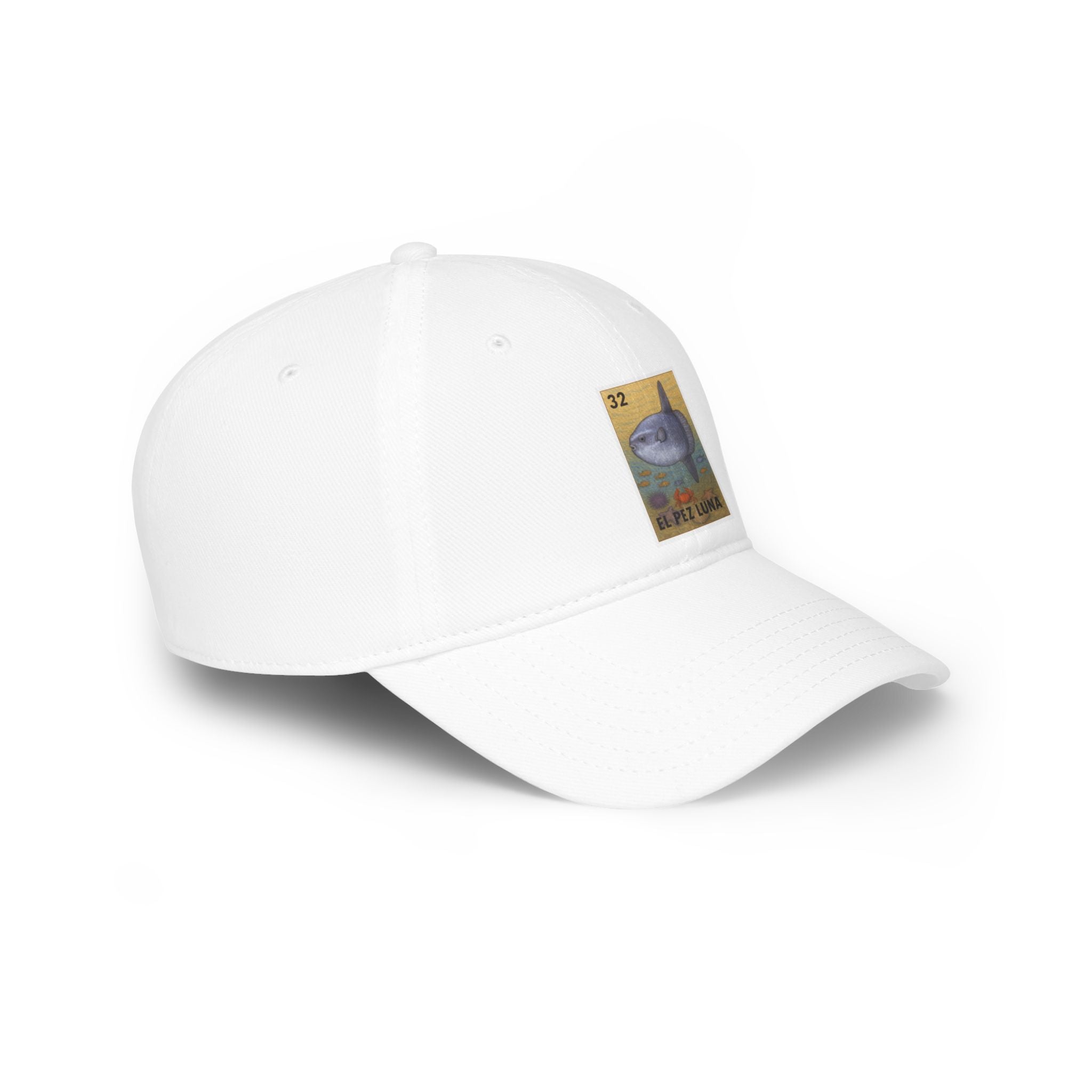 Sunfish Lotería Unisex - 100% Cotton Baseball Cap (El Pez Luna)