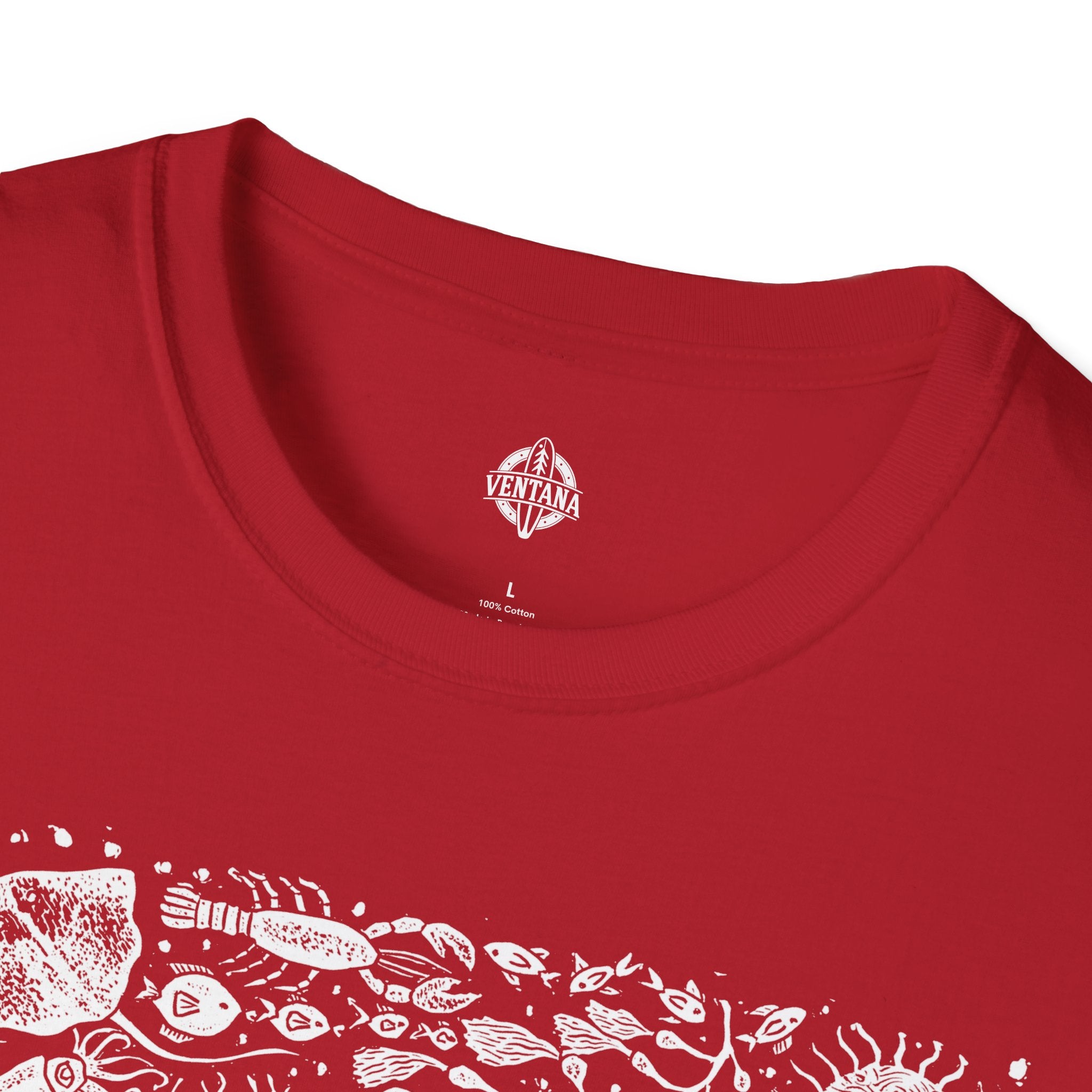 Ventana Marine Life by Lili Arnold Unisex - Soft Style U.S. Cotton T-Shirt