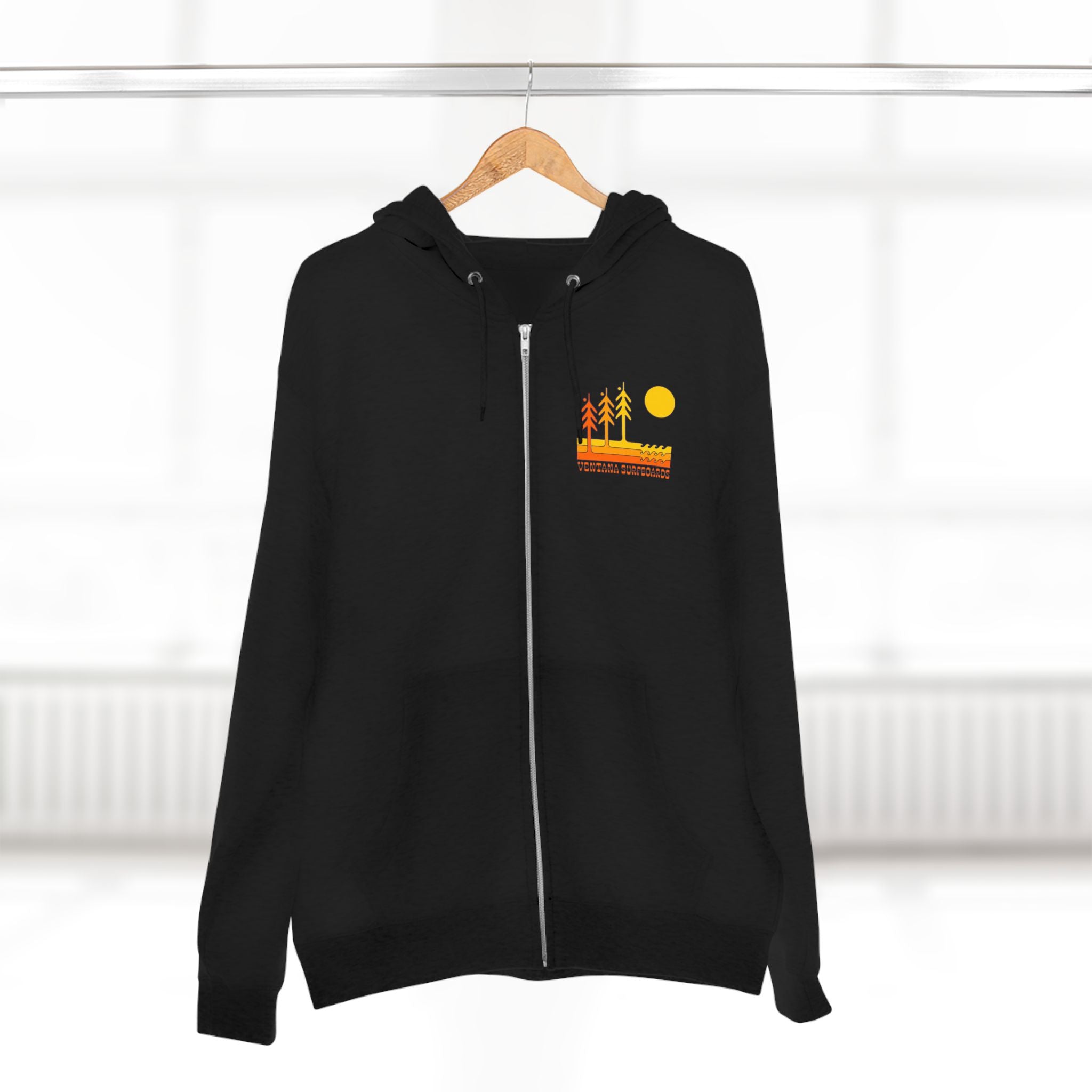 Ventana Circa 78 Unisex - Zip Cotton Blend Fleece Hoodie