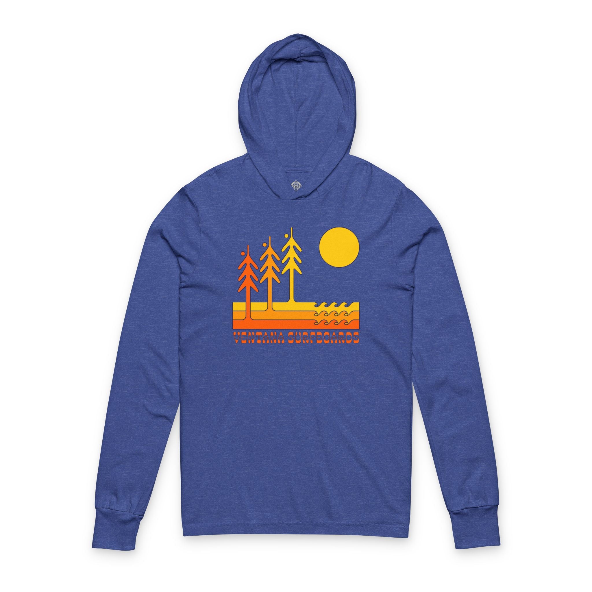 Ventana Circa 78 Unisex - Cotton Long Sleeve Hooded T-Shirt