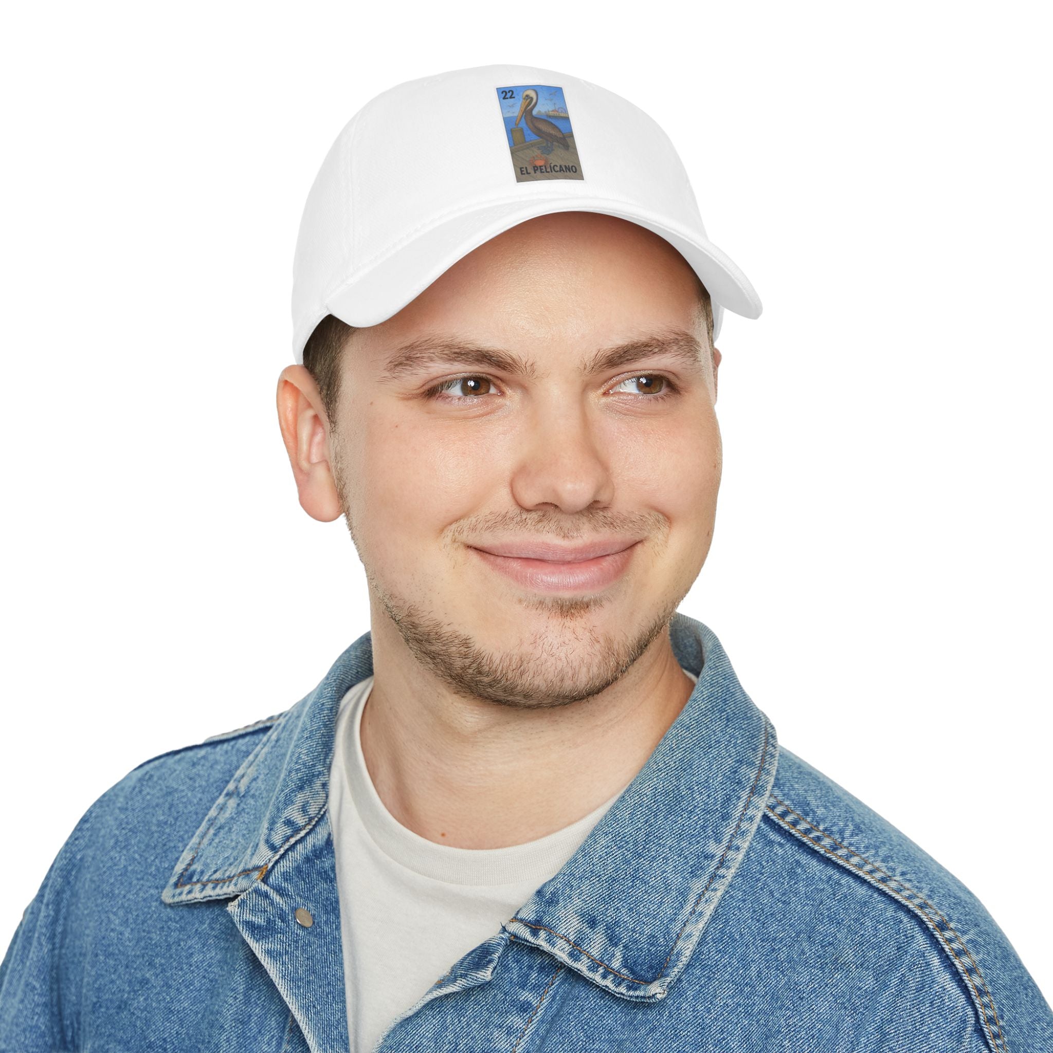 Pelican Lotería Unisex - 100% Cotton Baseball Cap (El Pelícano)