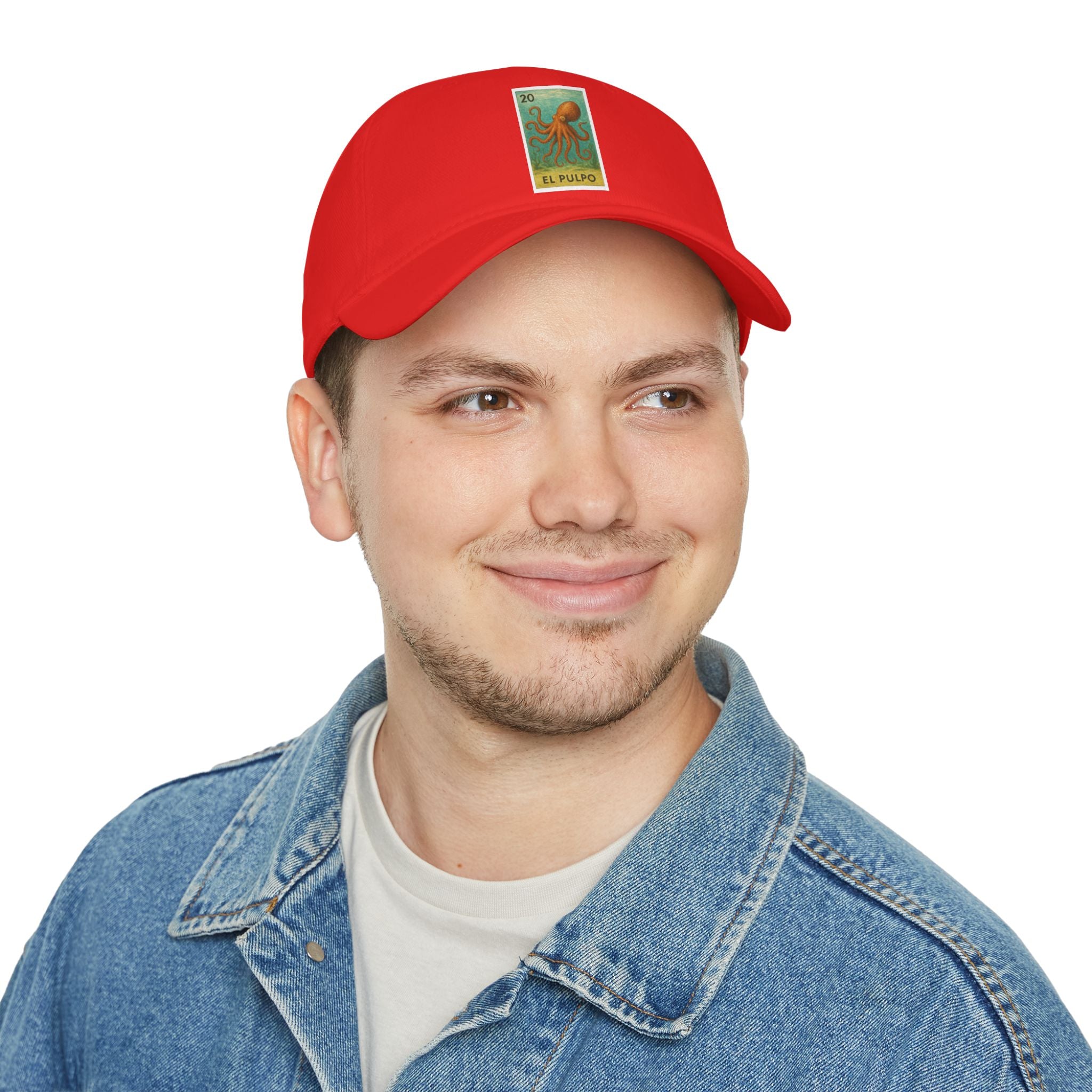 Octopus Lotería Unisex - 100% Cotton Baseball Cap (El Pulpo)
